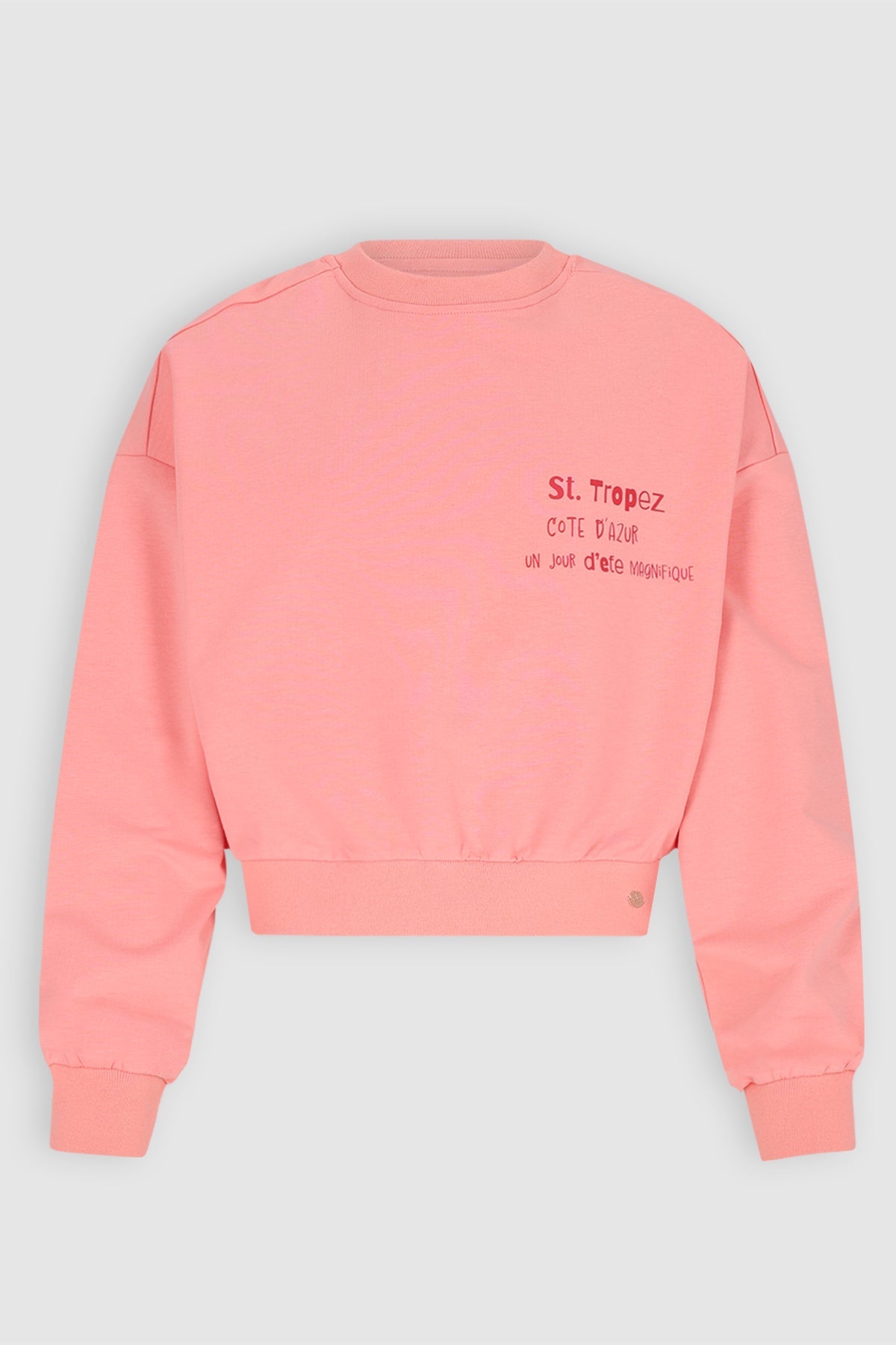 NoBell' Kex Gekropte Sweater Roze