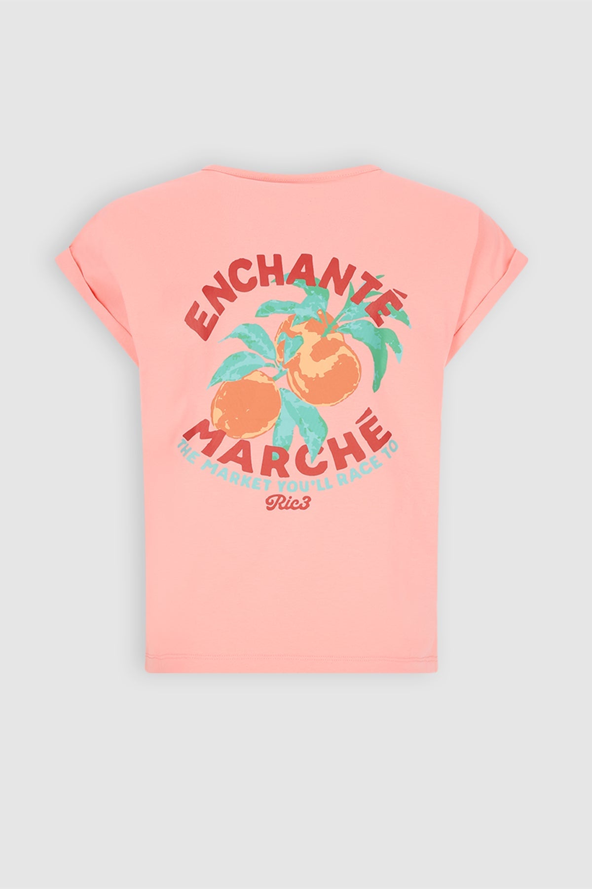 NoBell' Kasis T-Shirt mit Enchante-Rückenprint Rosa