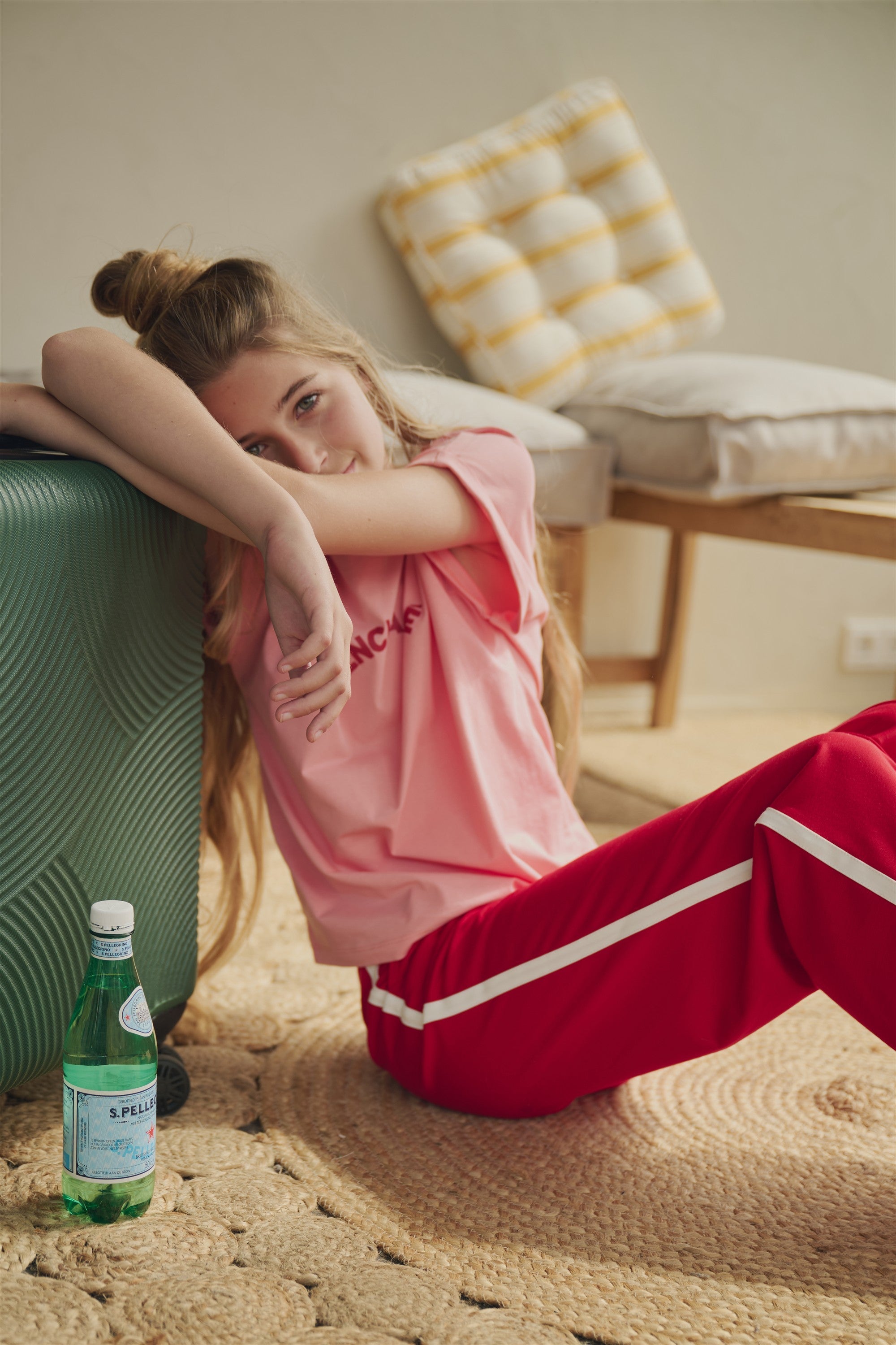 NoBell' Kasis T-Shirt mit Enchante-Rückenprint Rosa