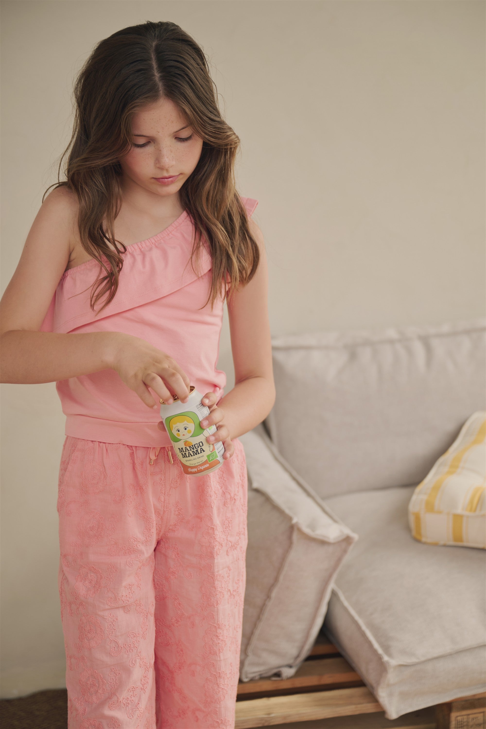 NoBell' Kean Open Shoulder Top Roze