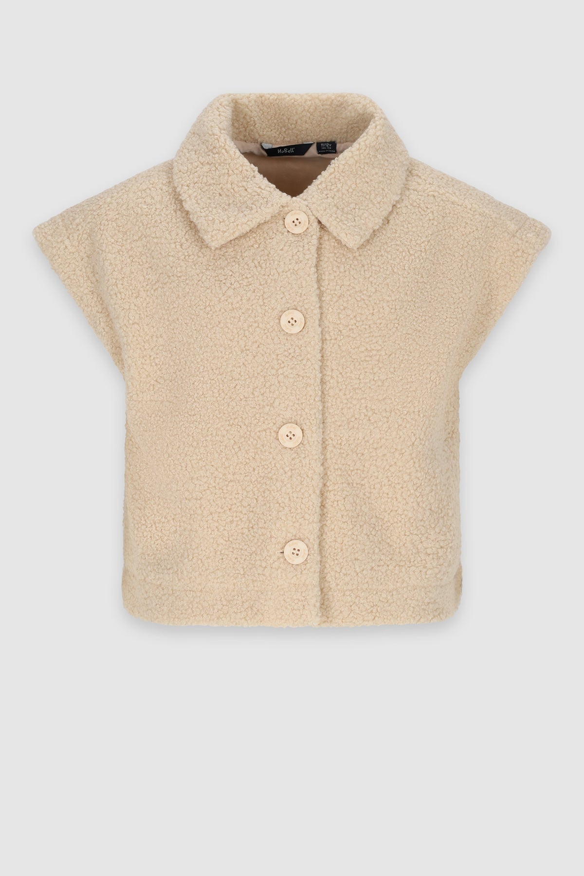 NoBell' Kaban Teddy Vest Wit