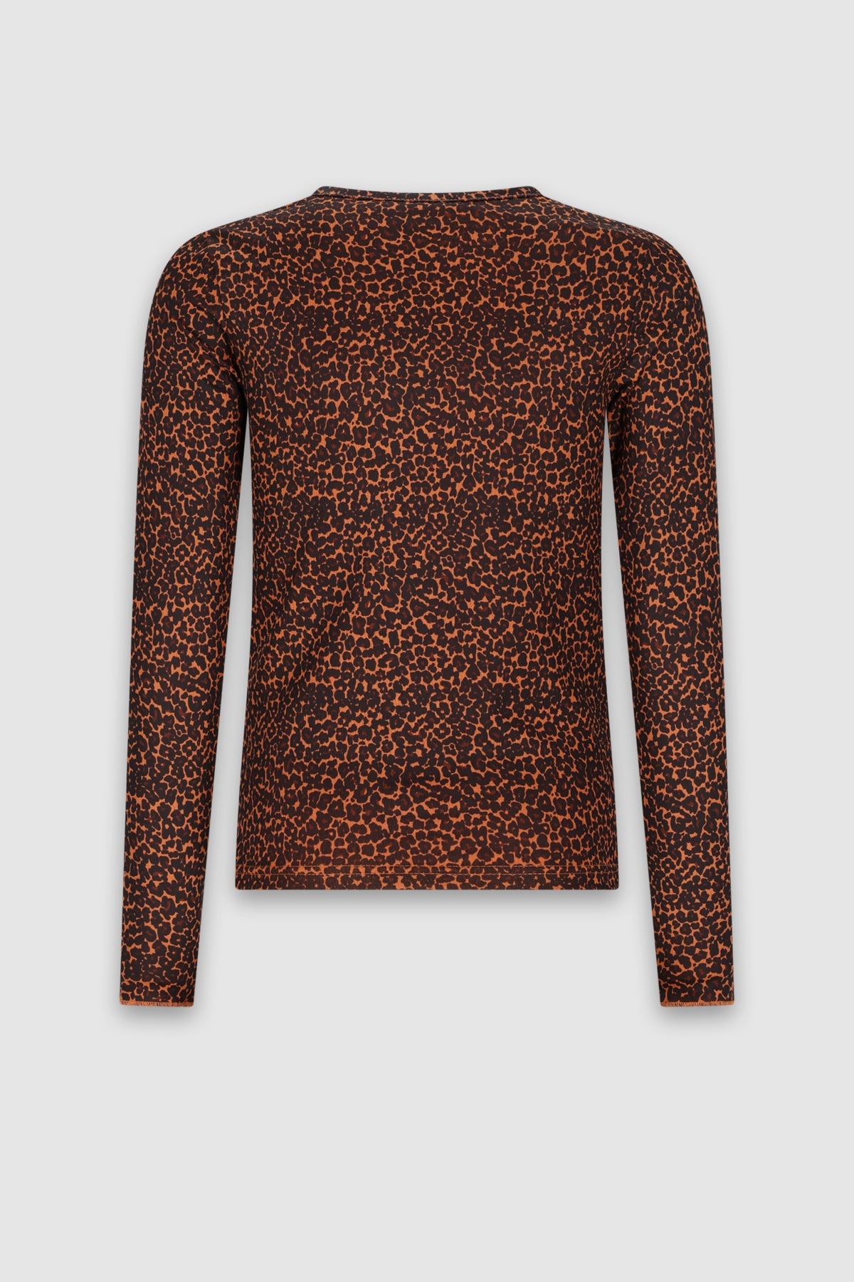 NoBell' Kaya Leopard Geprinte Top Bruin
