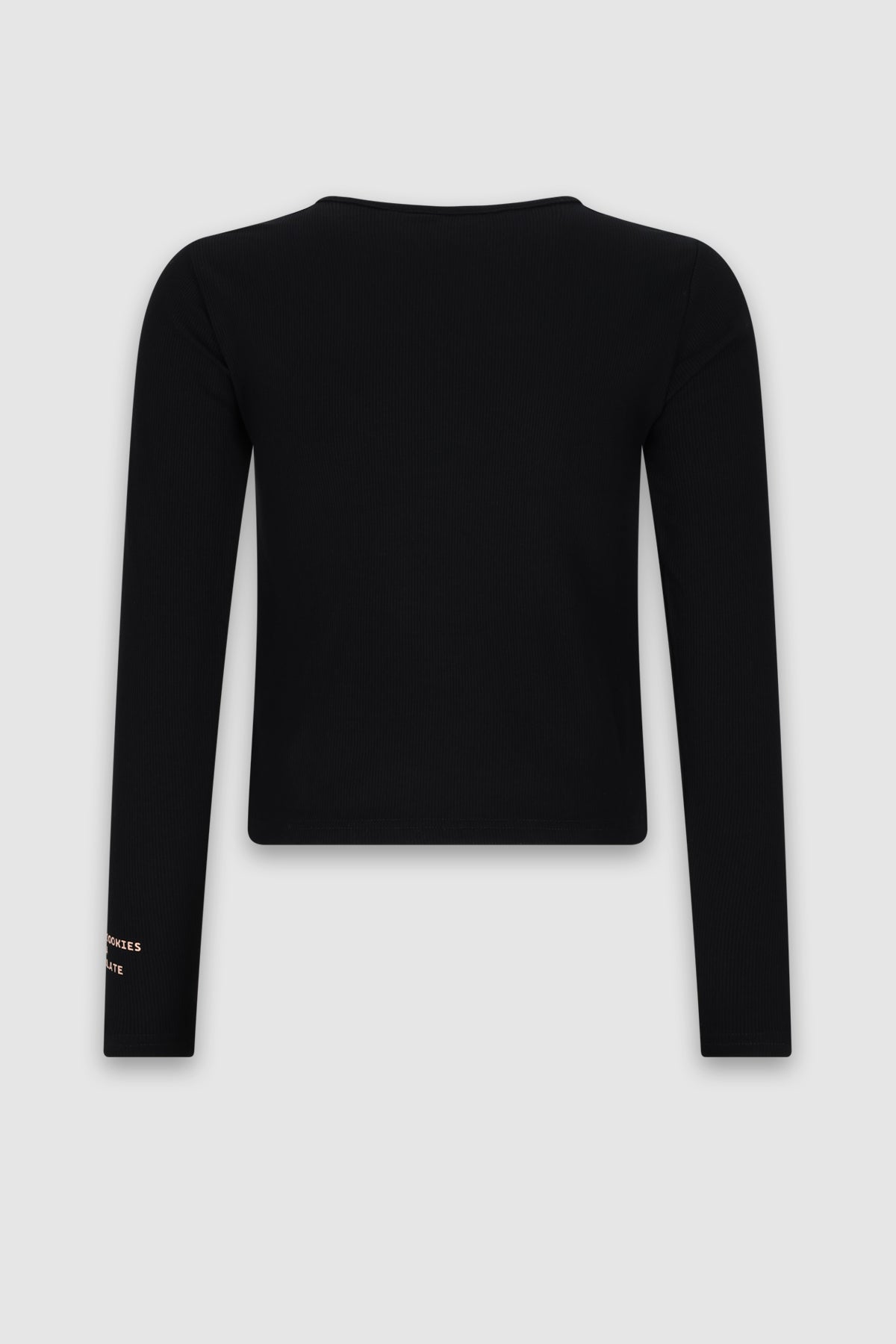 NoBell' Kuan RibJersey Tshirt Zwart
