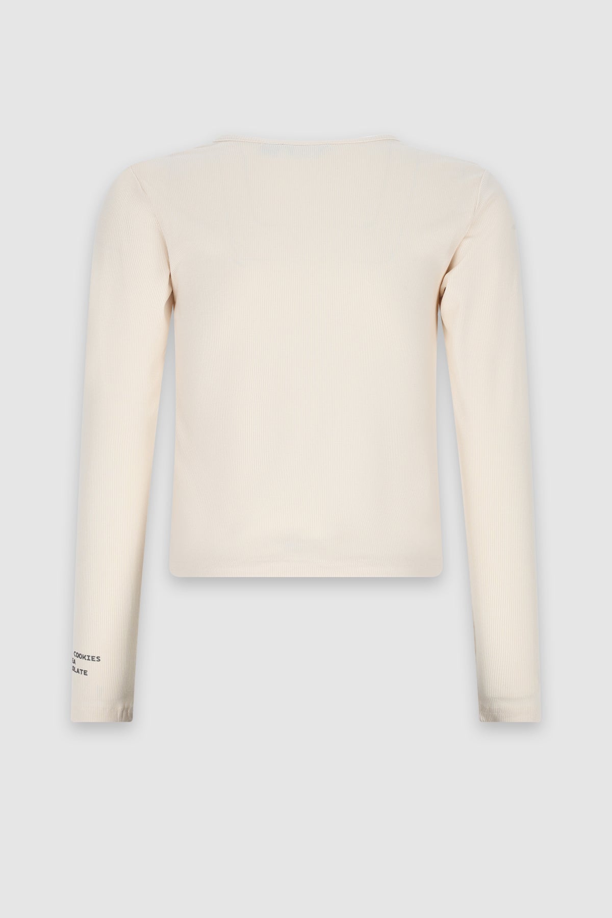 NoBell' Kuan RibJersey Tshirt Wit
