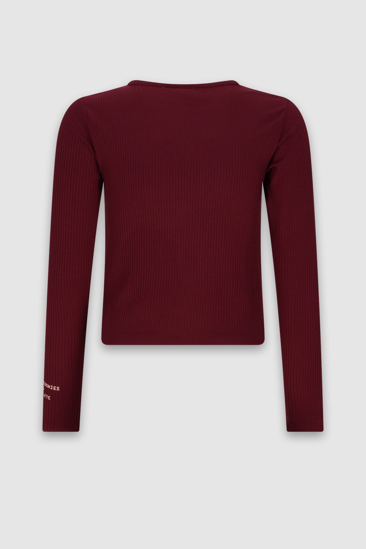 NoBell' Kuan RibJersey Tshirt Bordeaux