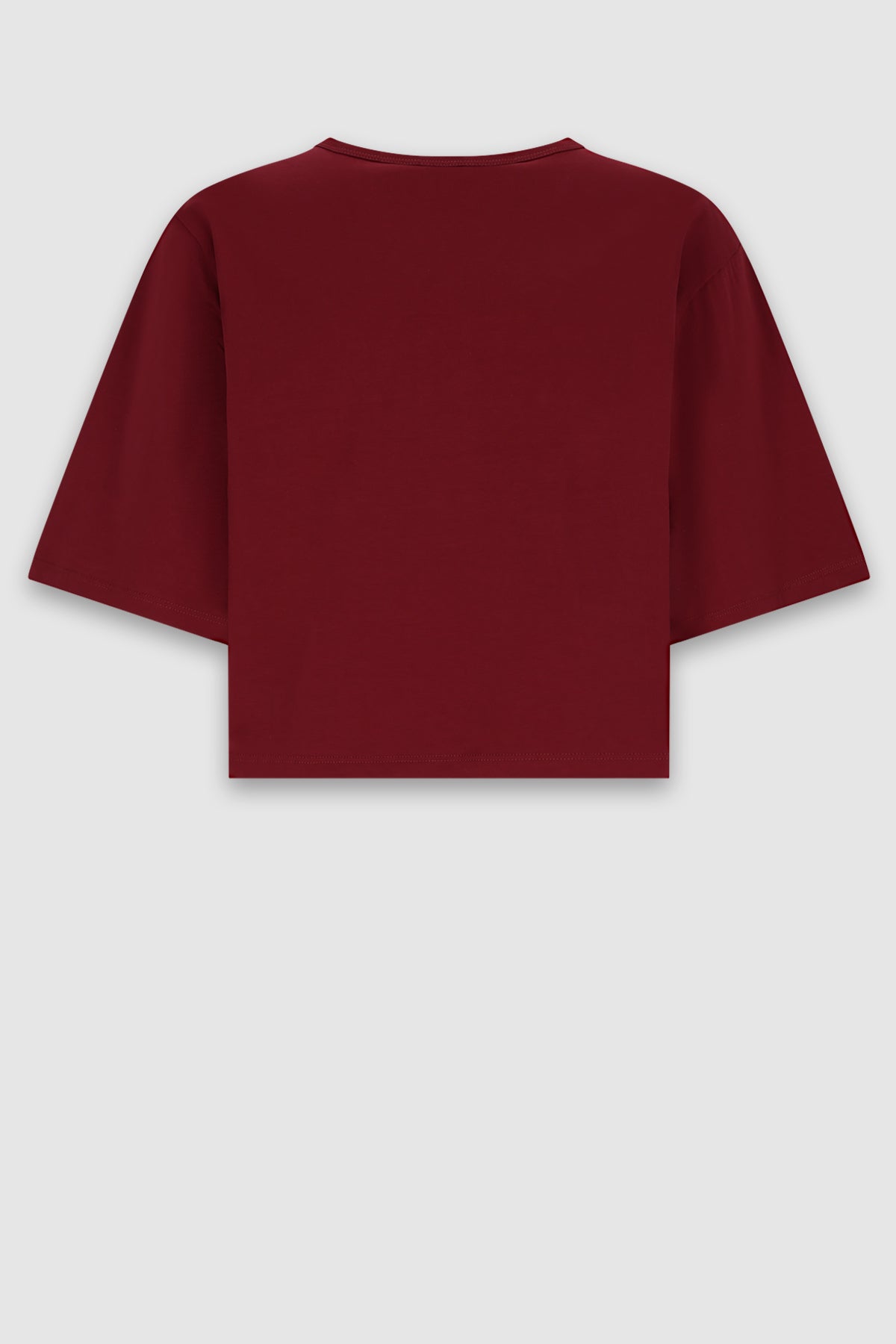 NoBell' Kid Oversized Jersey Top Bordeaux