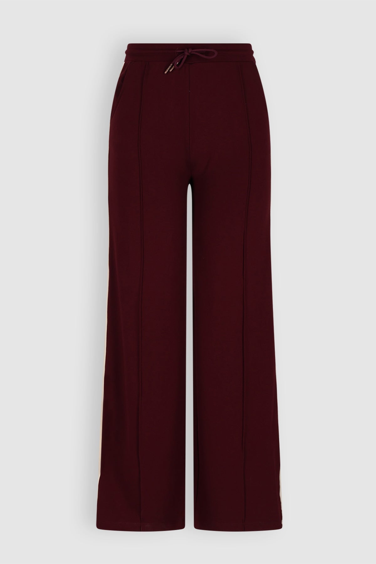 NoBell' Sylvie Travellers Interlock Wijde Broek Bordeaux