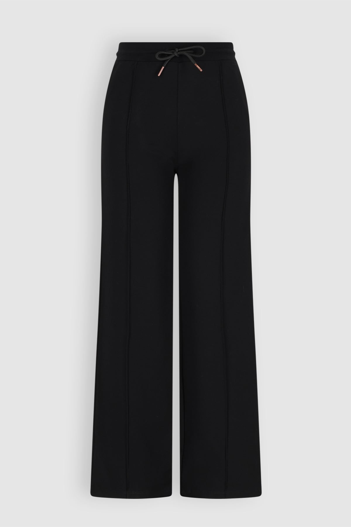 NoBell' Sylvia Travellers Interlock Wijde Broek Zwart