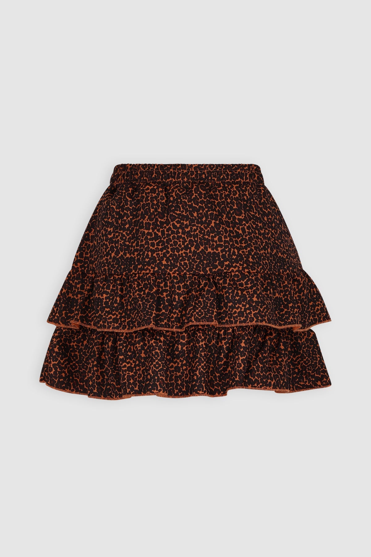 NoBell' Naia Leopard Geprinte Rok Bruin