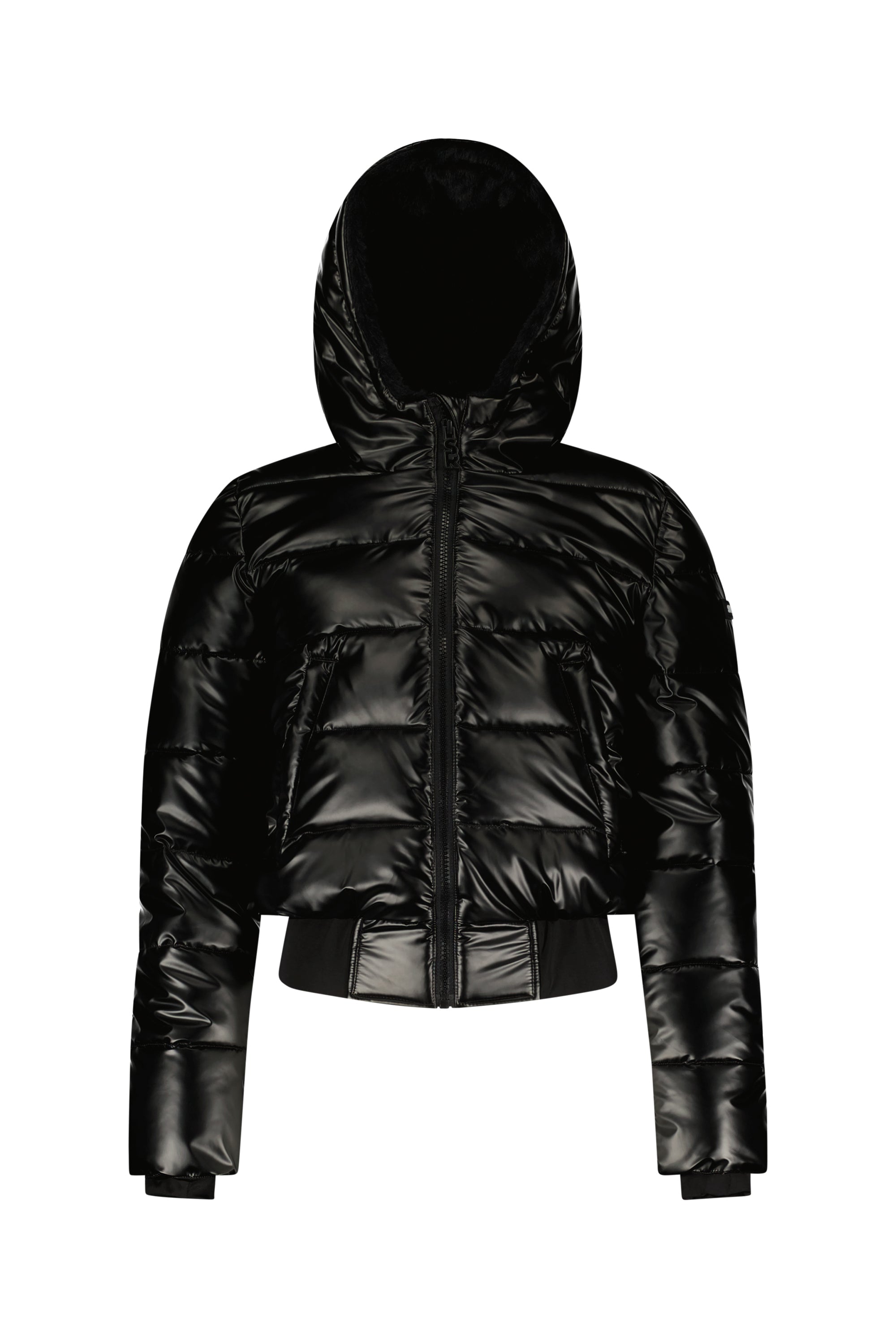 SuperRebel Funk Jacket Hood Black Metal