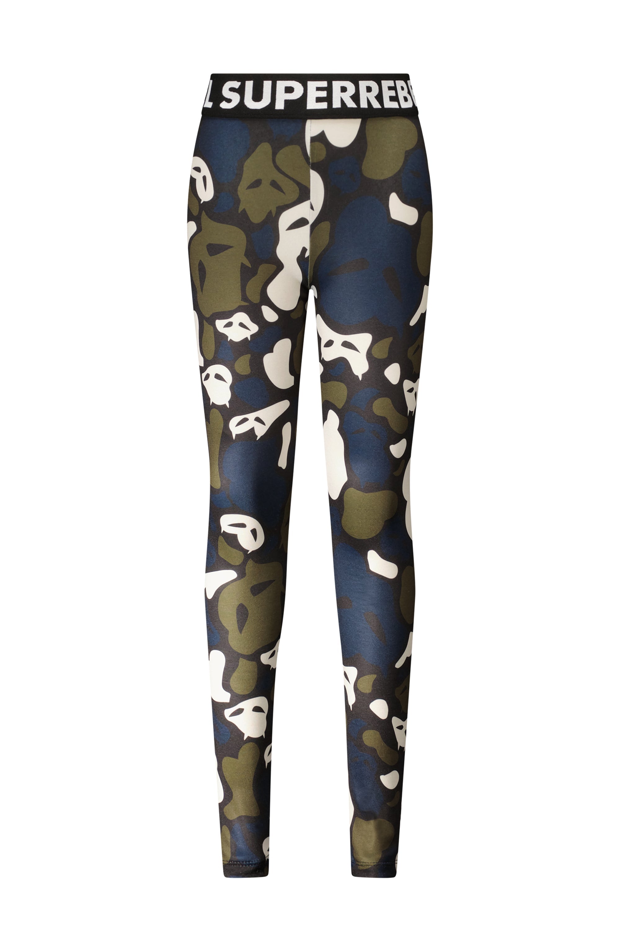 SuperRebel Spunk Legging Camou Black