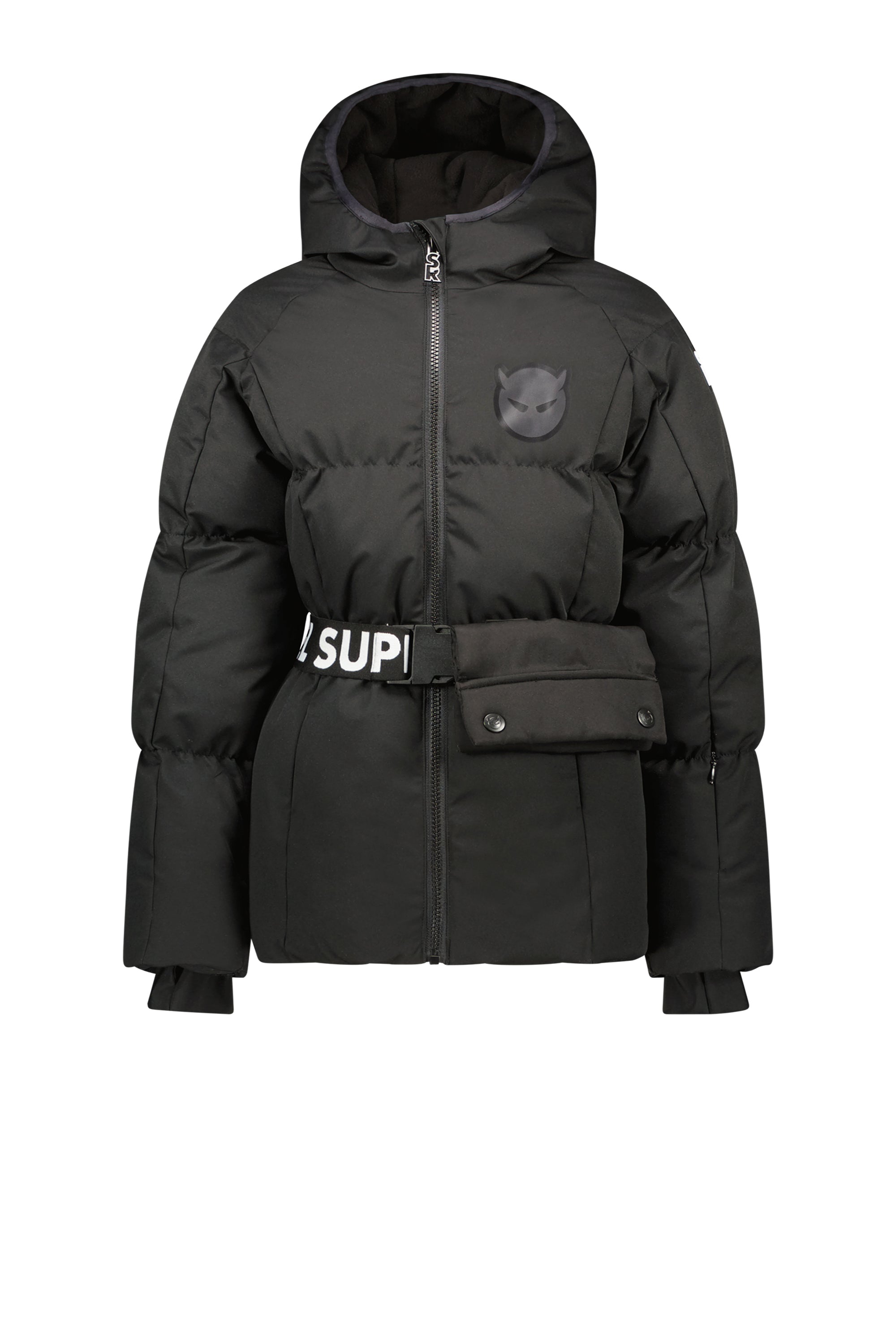 SuperRebel Puff Jacket Black