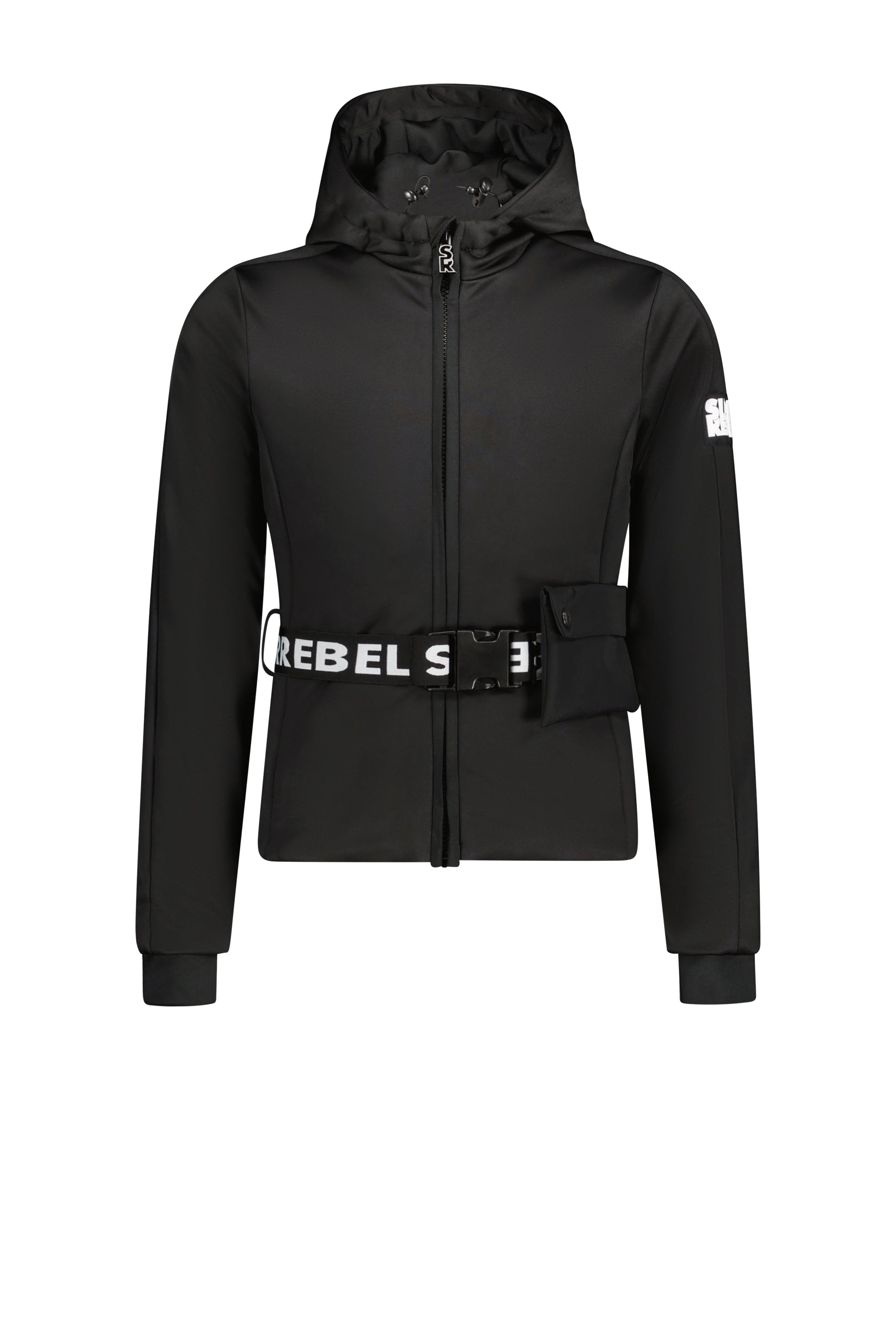 SuperRebel Spumy Girls Outdoor Softshell Jacket Black