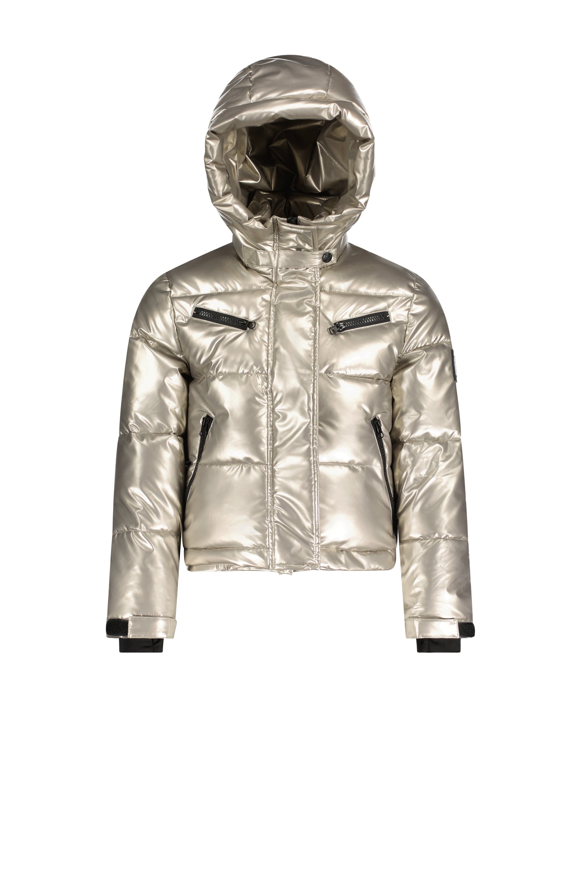 SuperRebel Spicy Girls Hooded Ski Jacket Silver