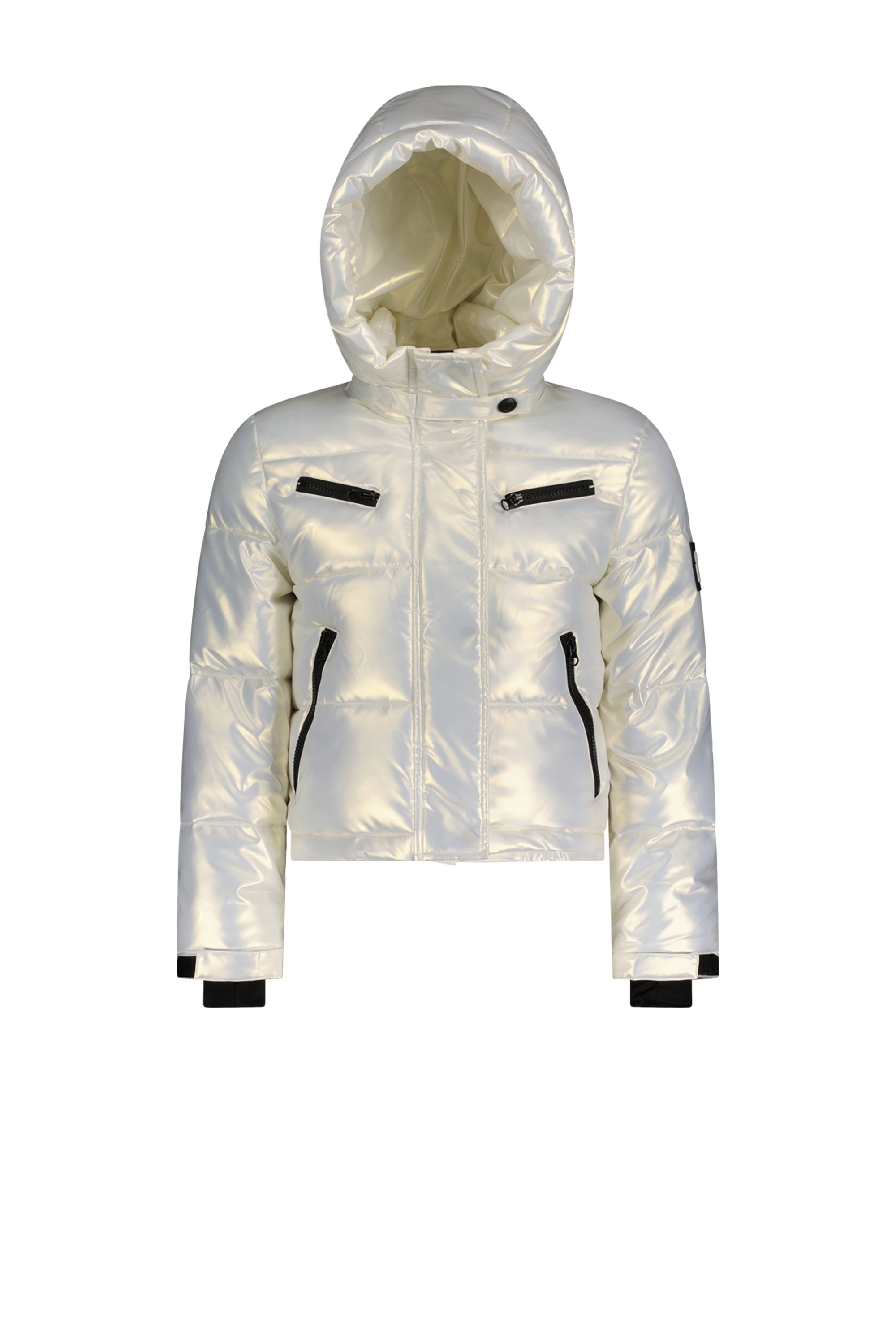 SuperRebel Spicy Girls Hooded Ski Jacket White
