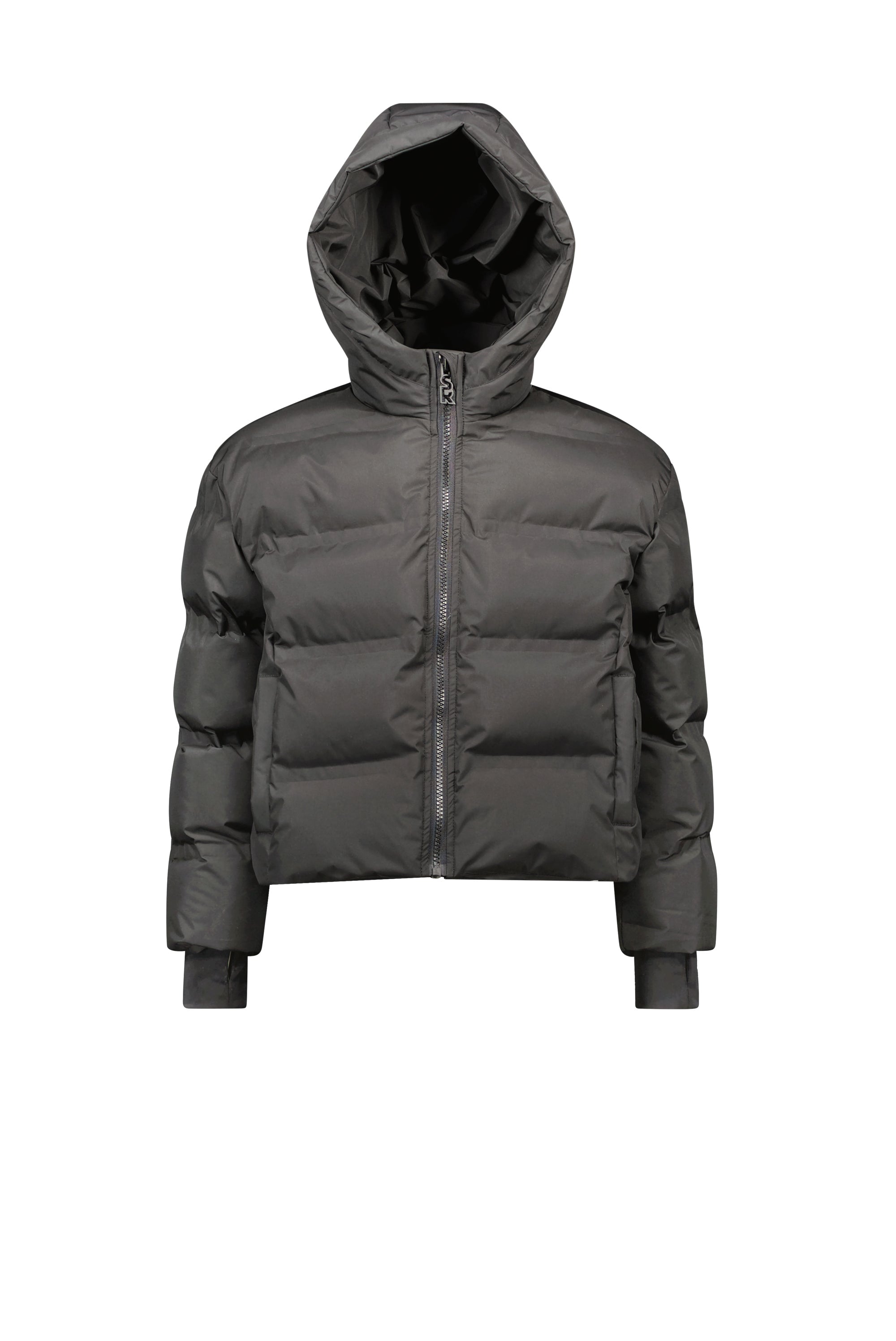 SuperRebel Bella Girls Oversized Winter Jacket Black