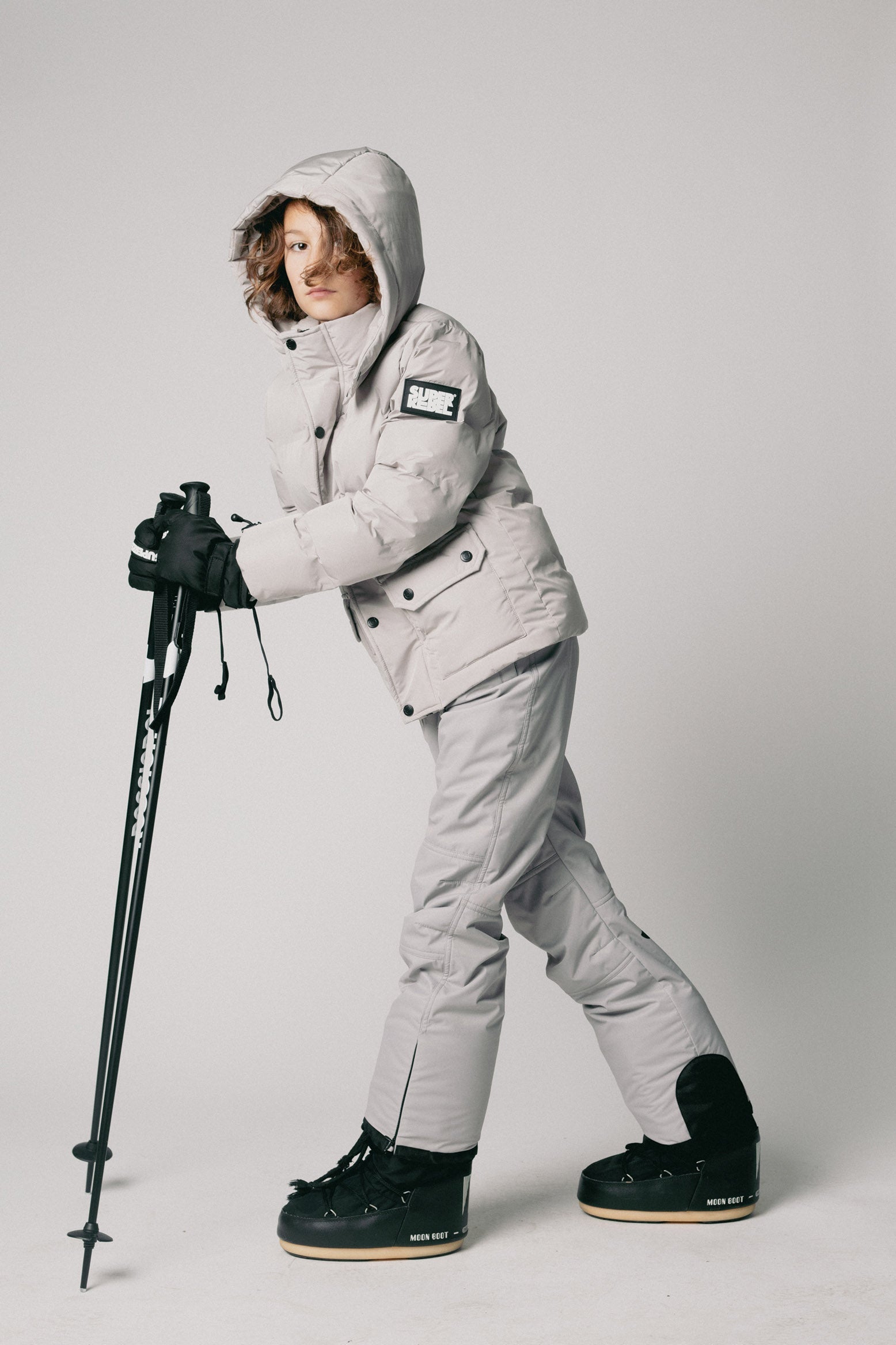 SuperRebel Colorado Boys Winter Jacket Grey