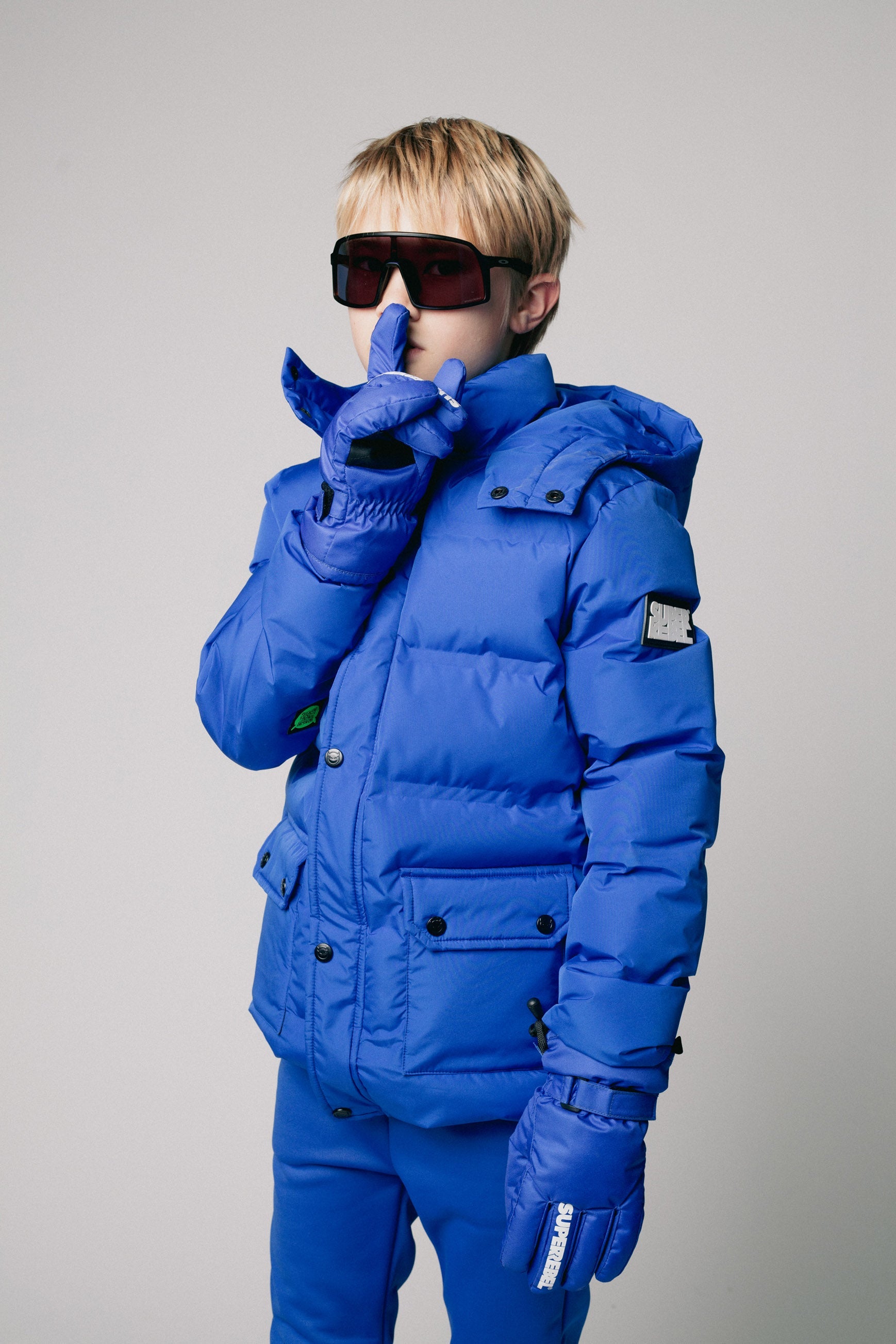 SuperRebel Colorado Boys Winter Jacket Blue