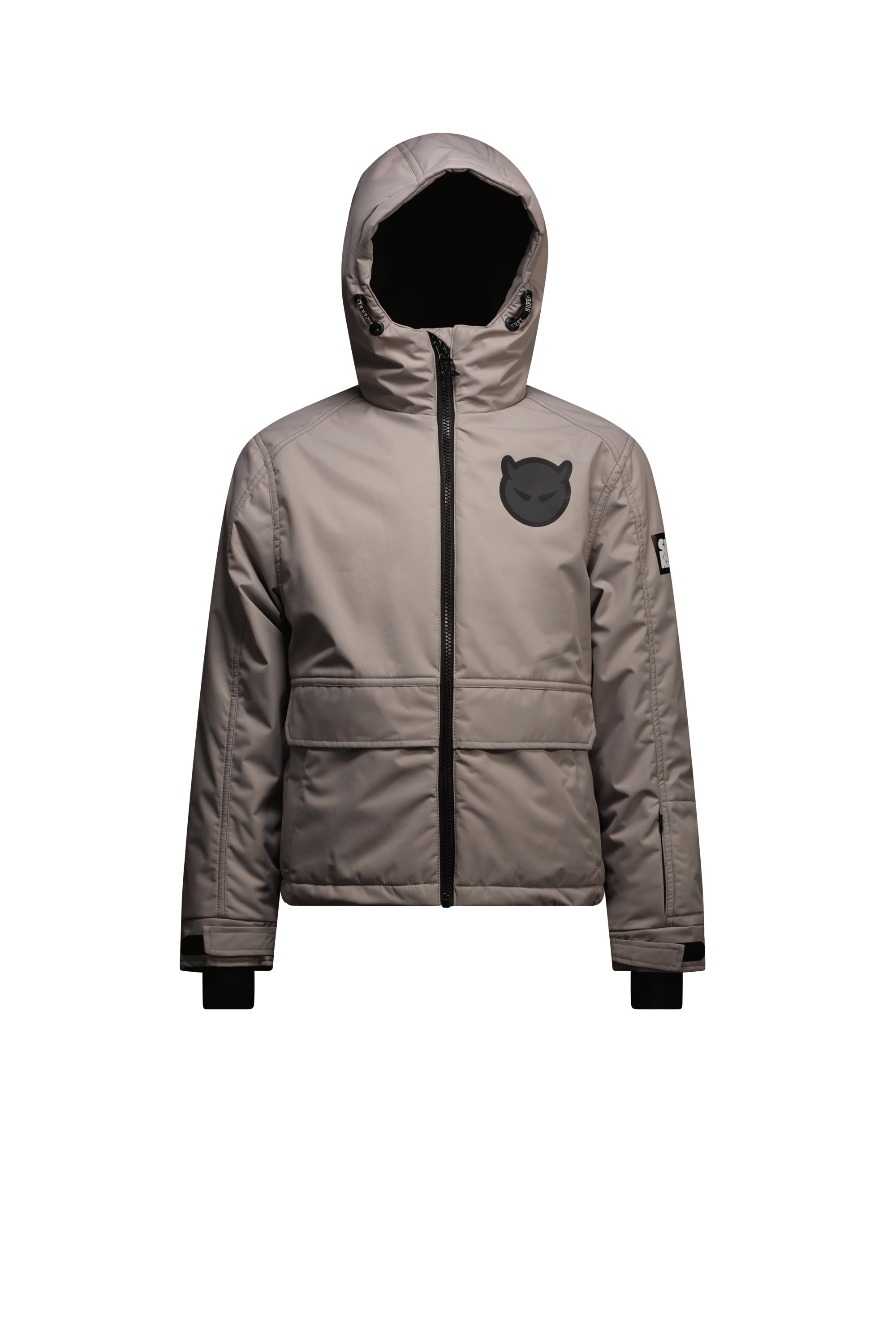 SuperRebel Space Ski Twill Jacket Grey
