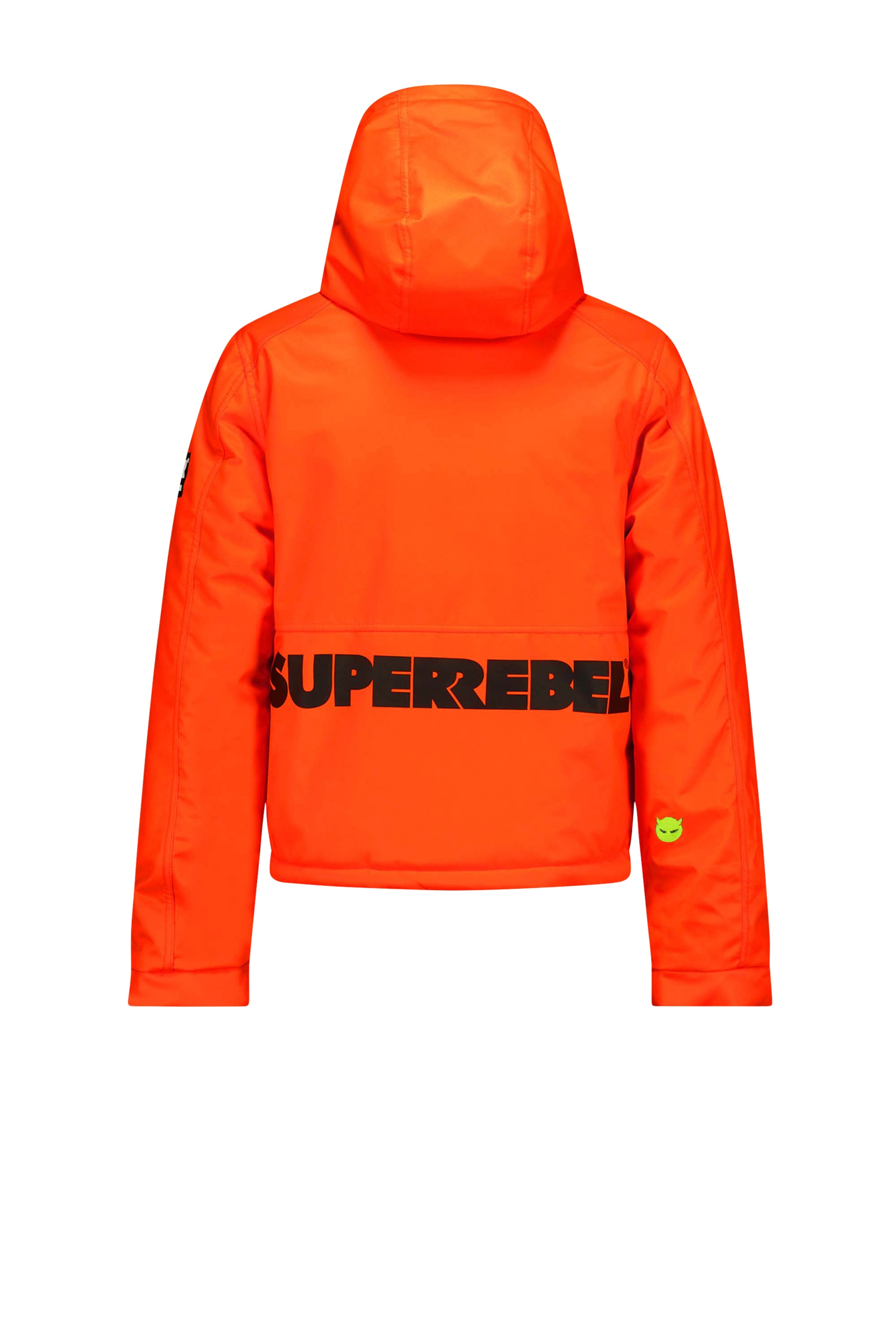 SuperRebel Space Ski Twill Jacket Neon Orange