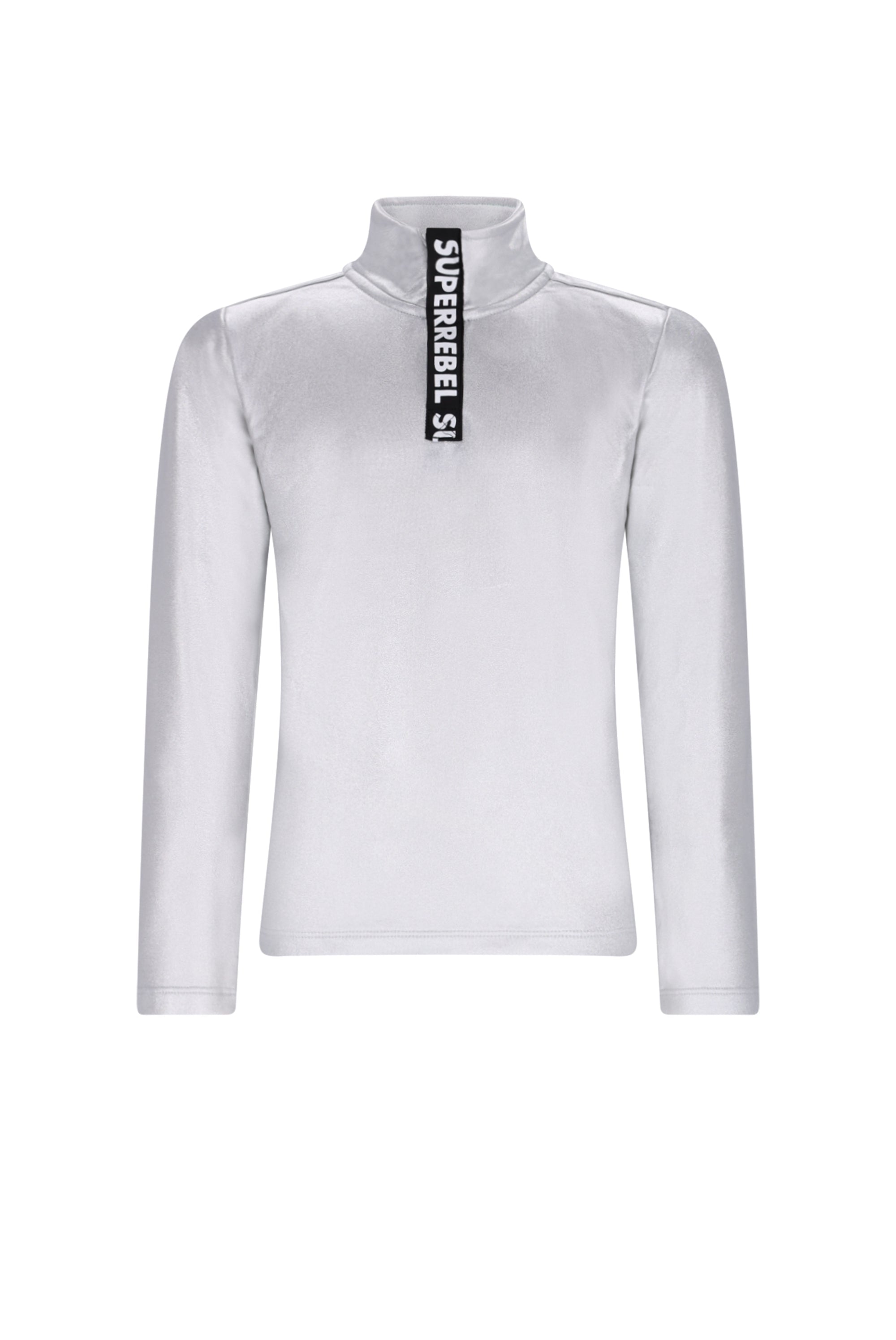 SuperRebel Spurt Ski Sport Jersey Pully Silver