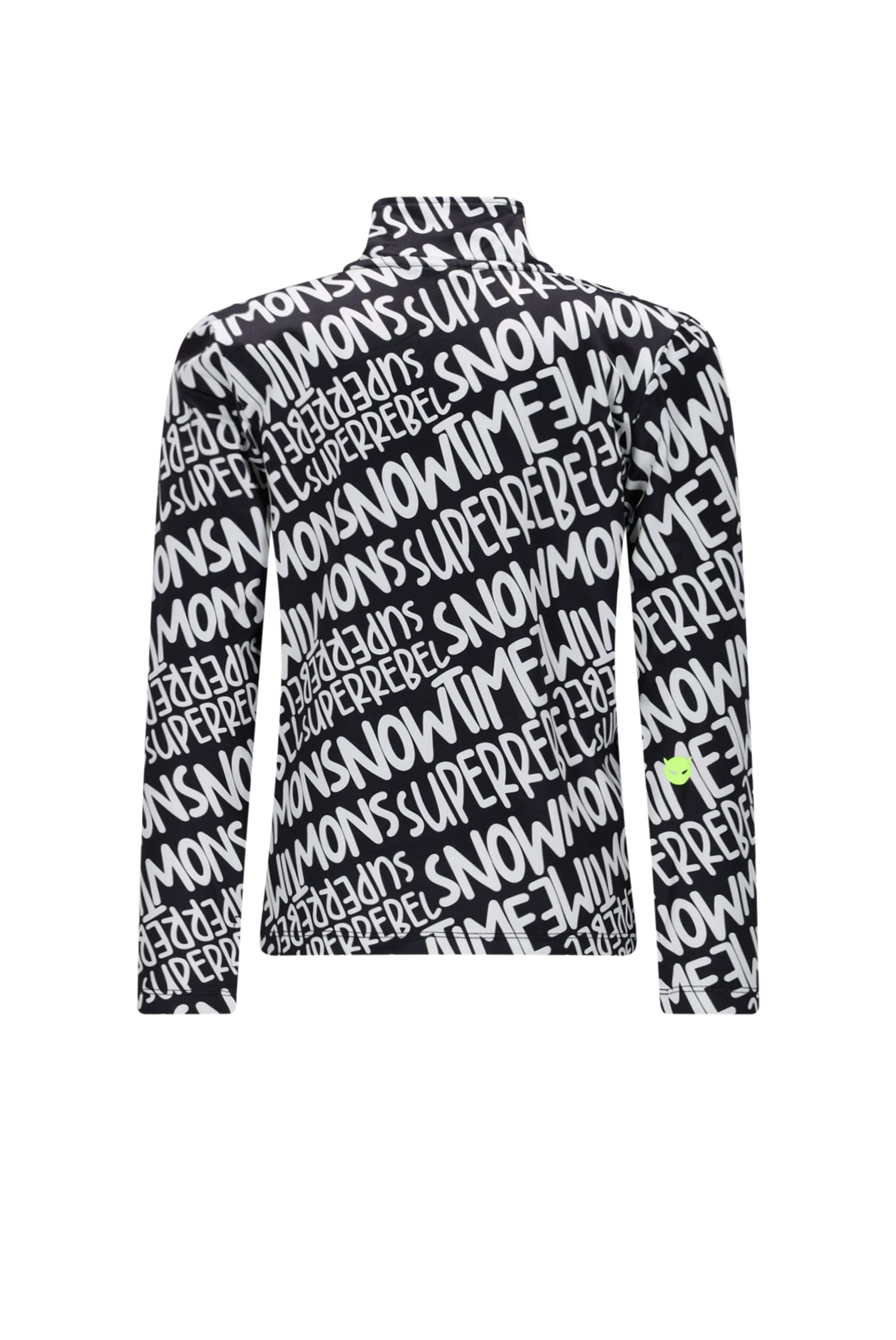 SuperRebel Spurt Ski Sport Jersey Pully Black Aop