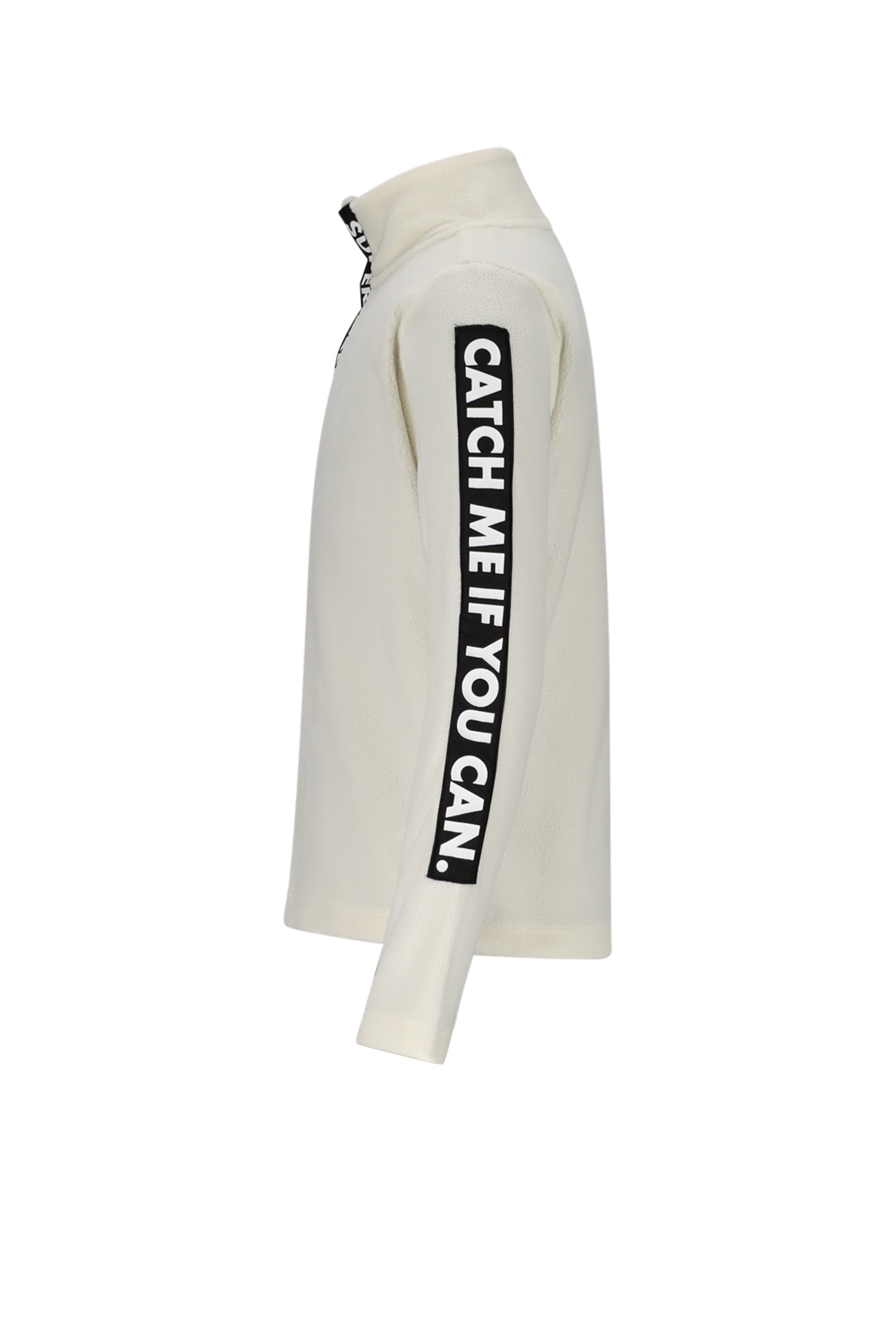 SuperRebel Base Fleece Ski Sport Pully White