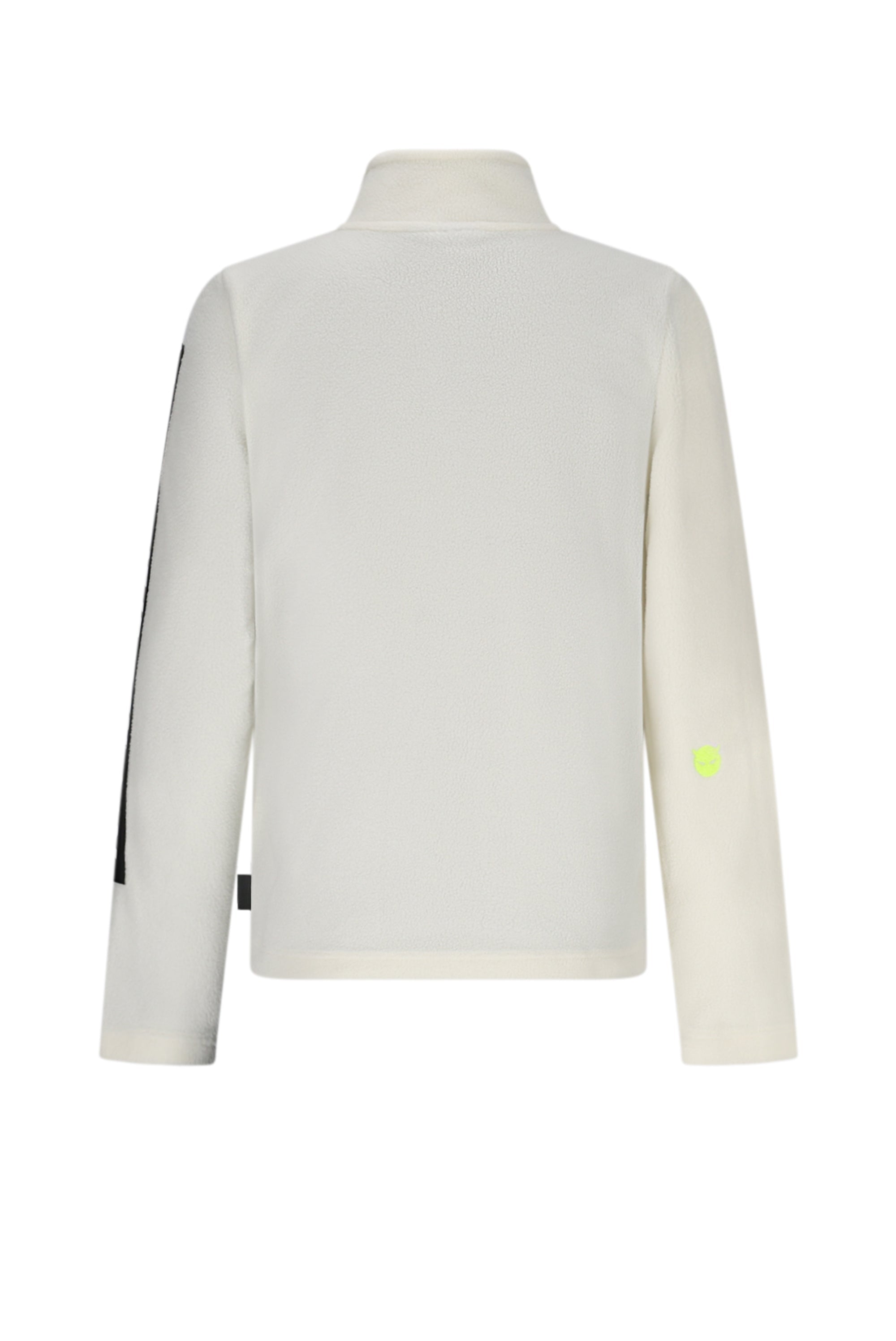 SuperRebel Base Fleece Ski Sport Pully White