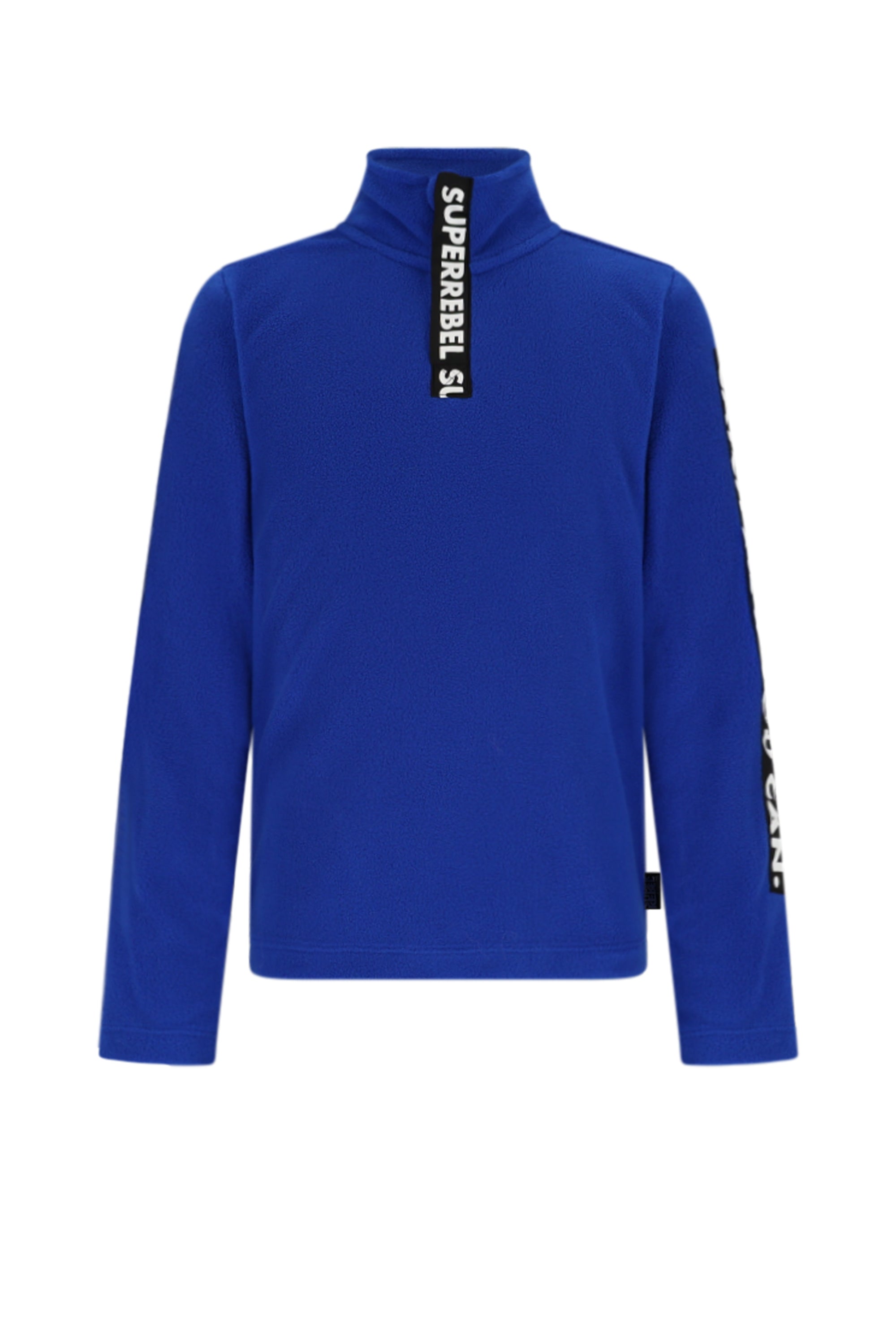 SuperRebel Base Fleece Ski Sport Pully Blue