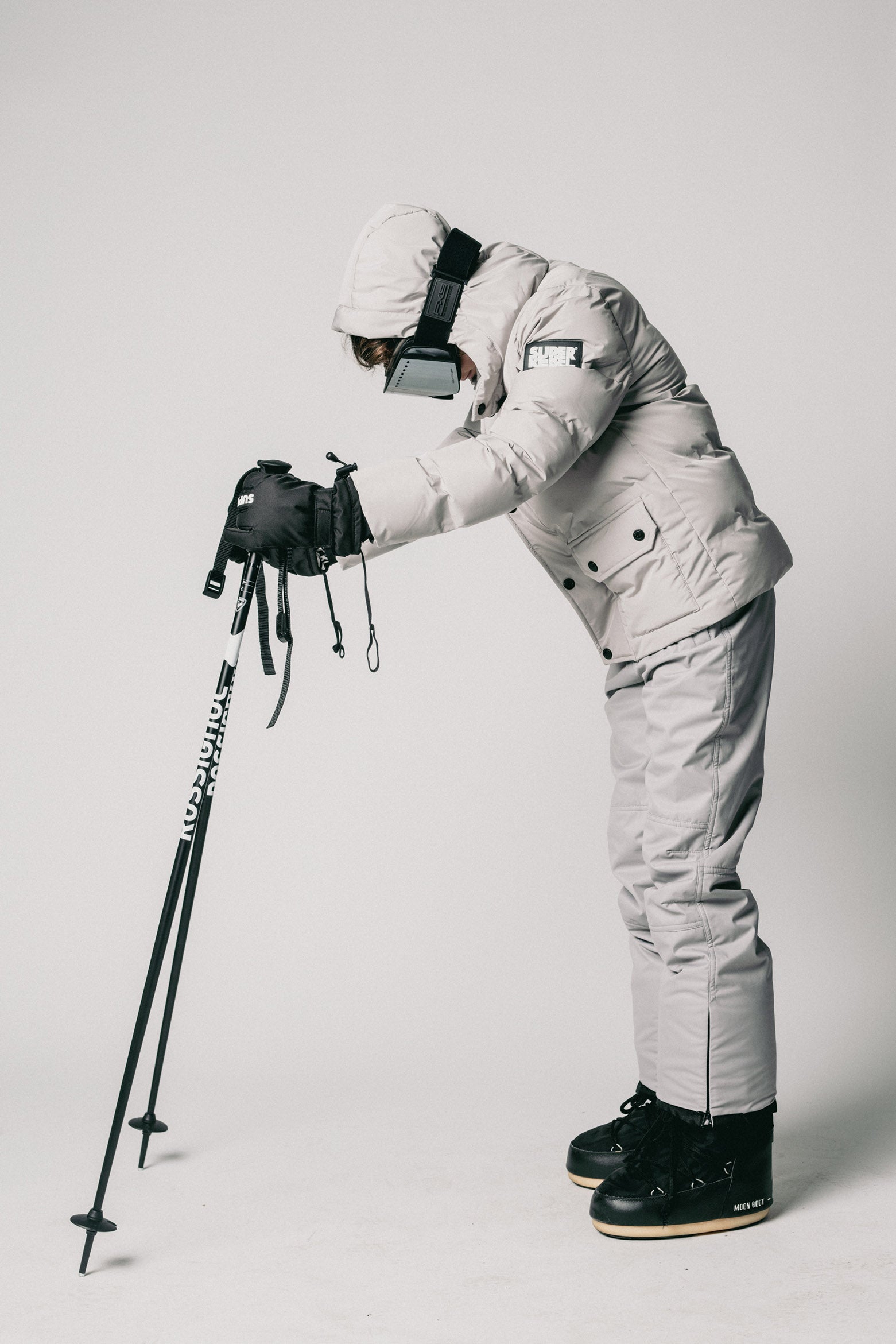 SuperRebel Speed Ski Pant Grey