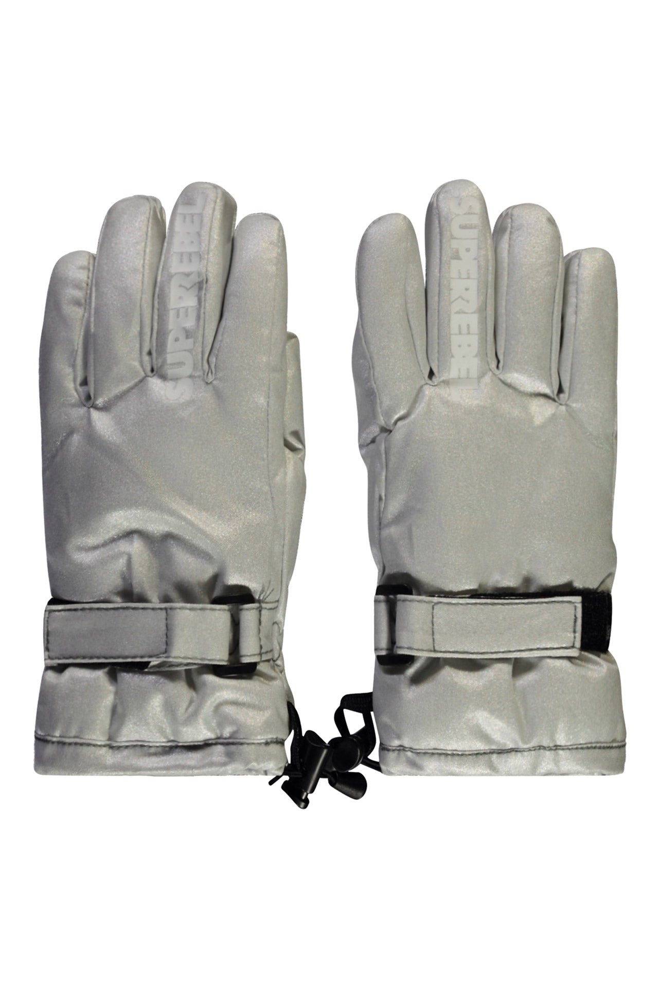 SuperRebel Nutz Ski Glove Silver