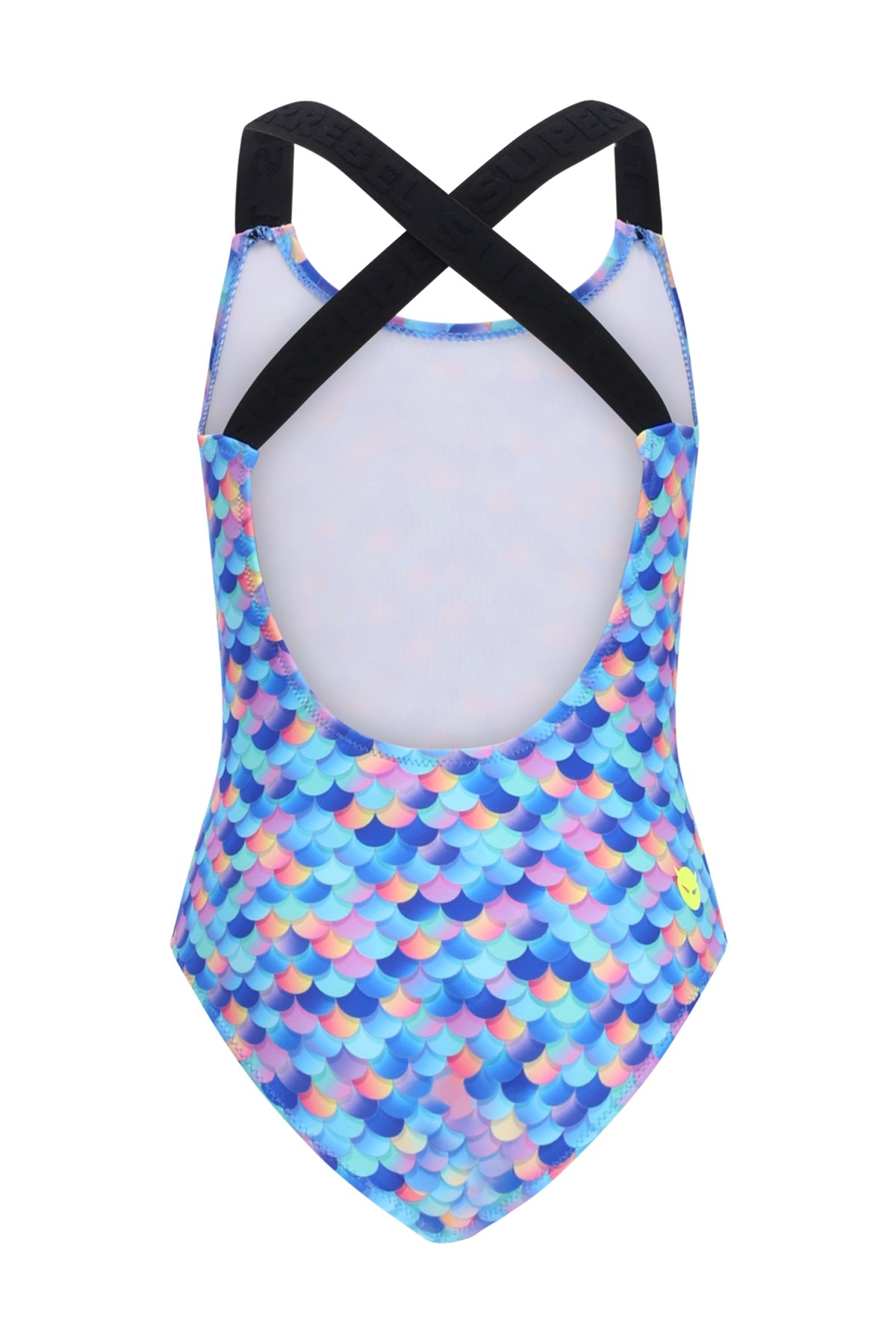 Venice Bathing Suit Mermaid Alloverprint Blue