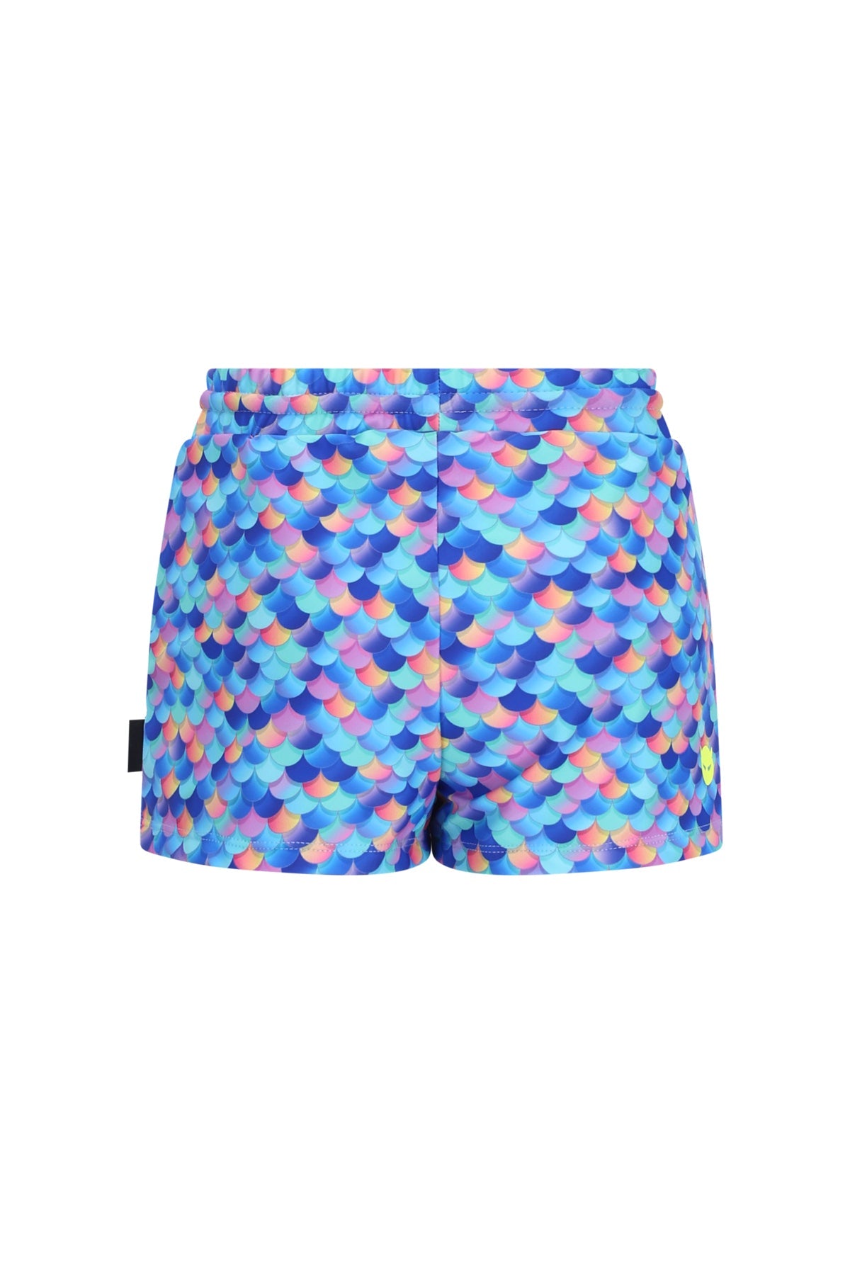 Holy Sport Swim Short Girls Mermaid Alloverprint Blue