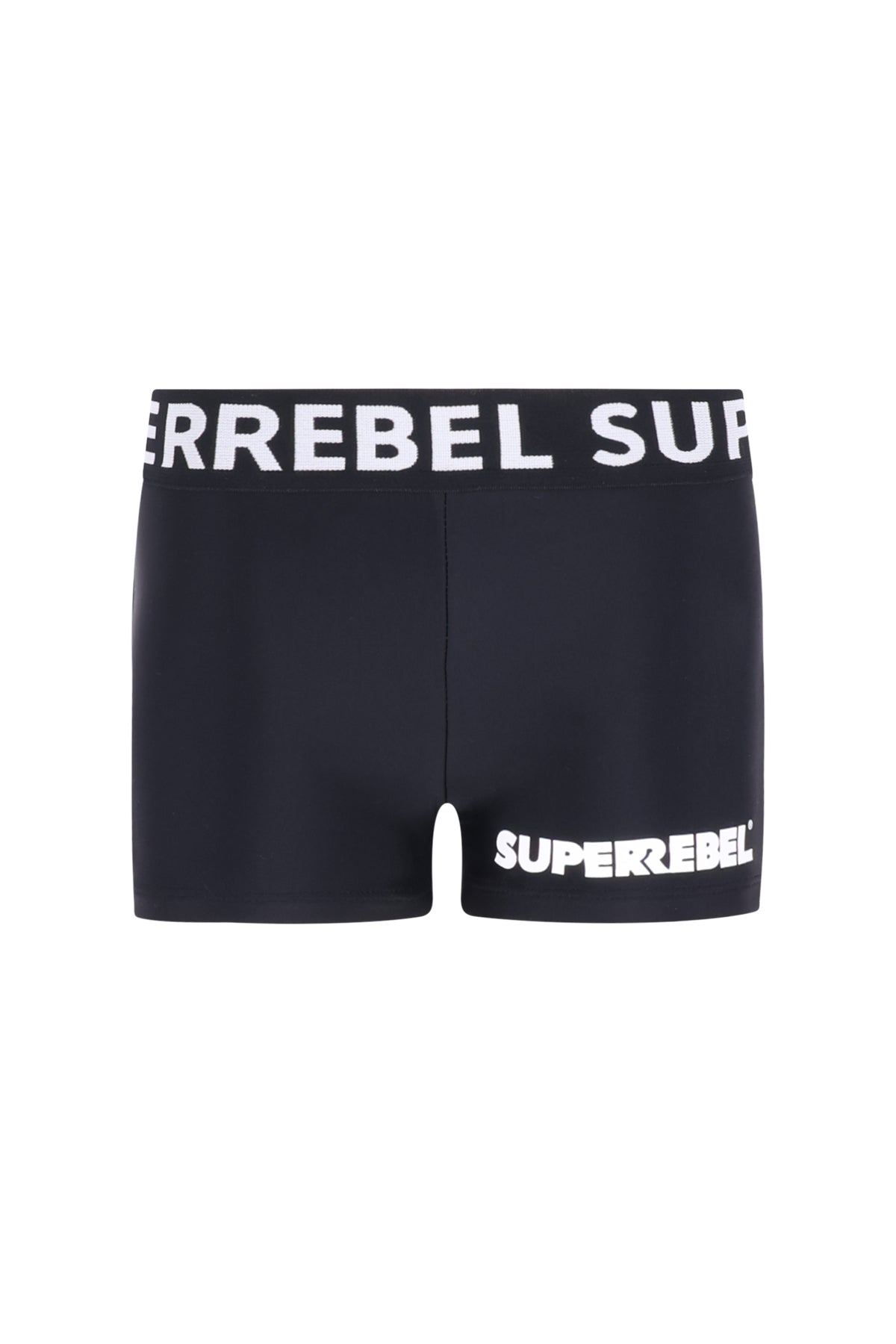 Diablo Tight Stretchy Swim Short Black