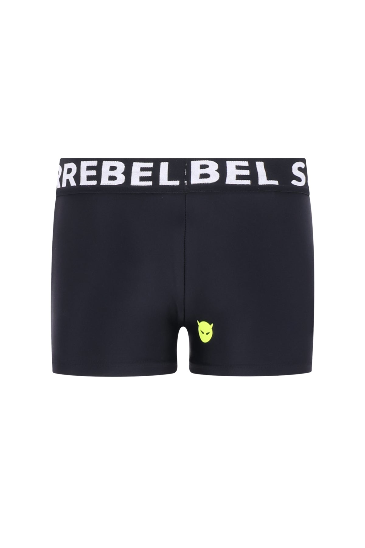 Diablo Tight Stretchy Swim Short Black