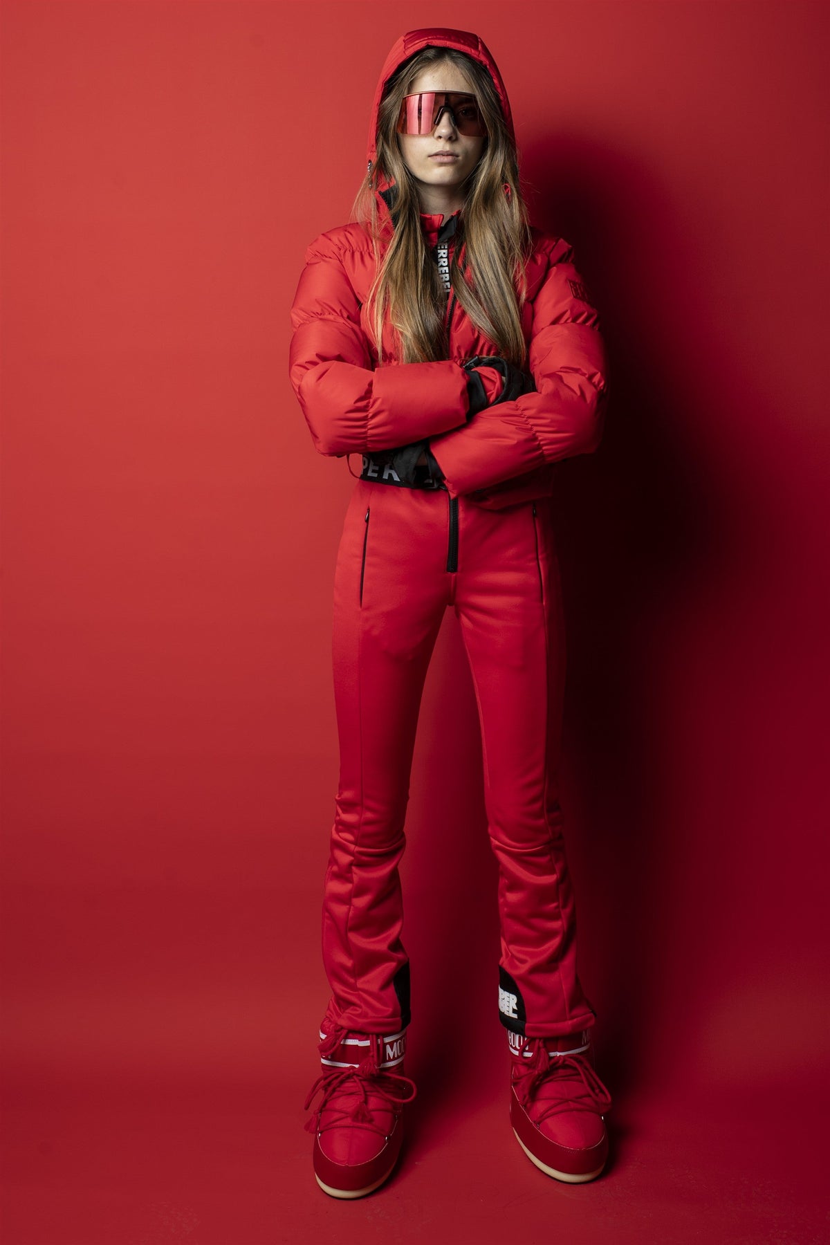 BOMBER Skisuit Red