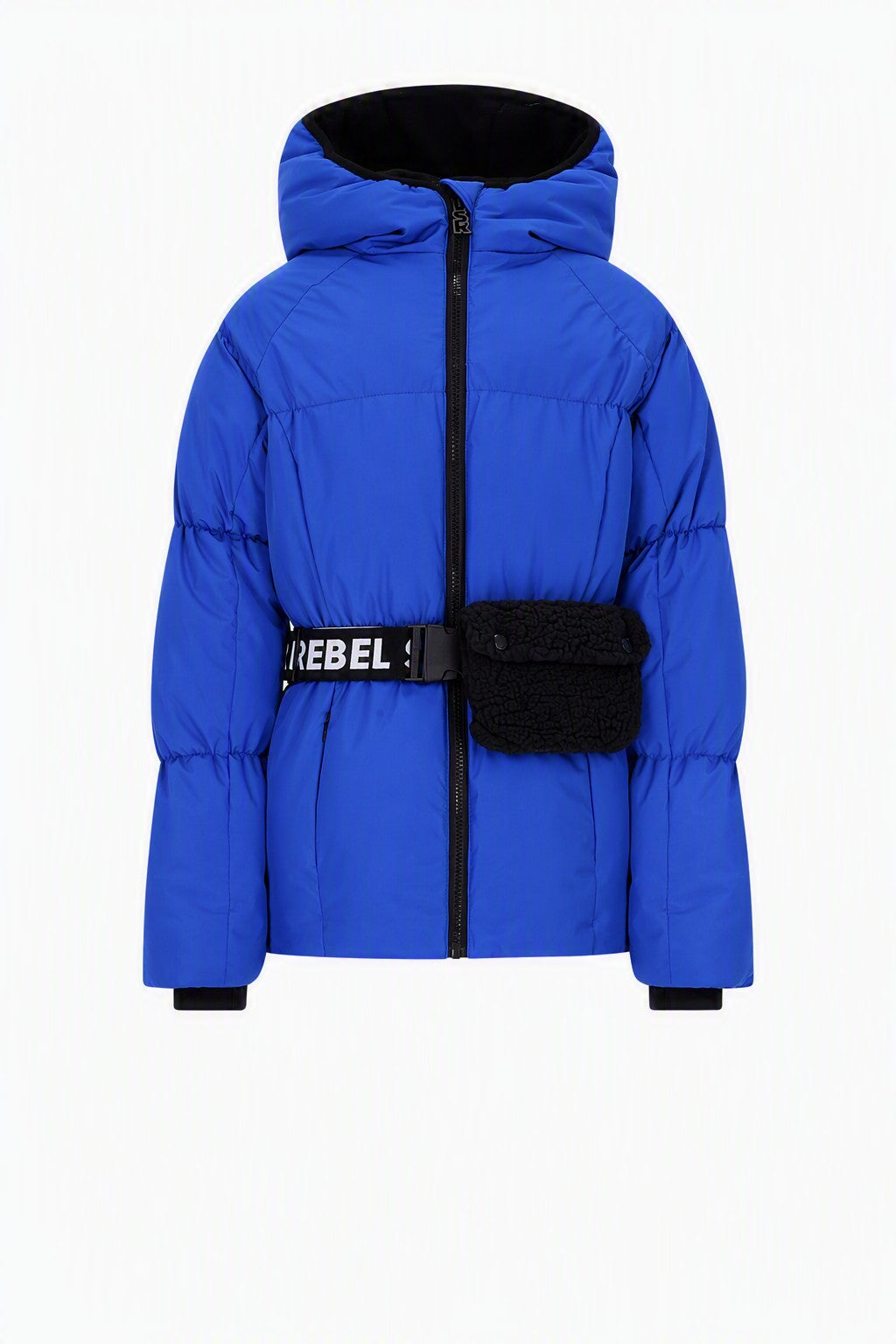 PUFF Hooded Ski Jacket Blue