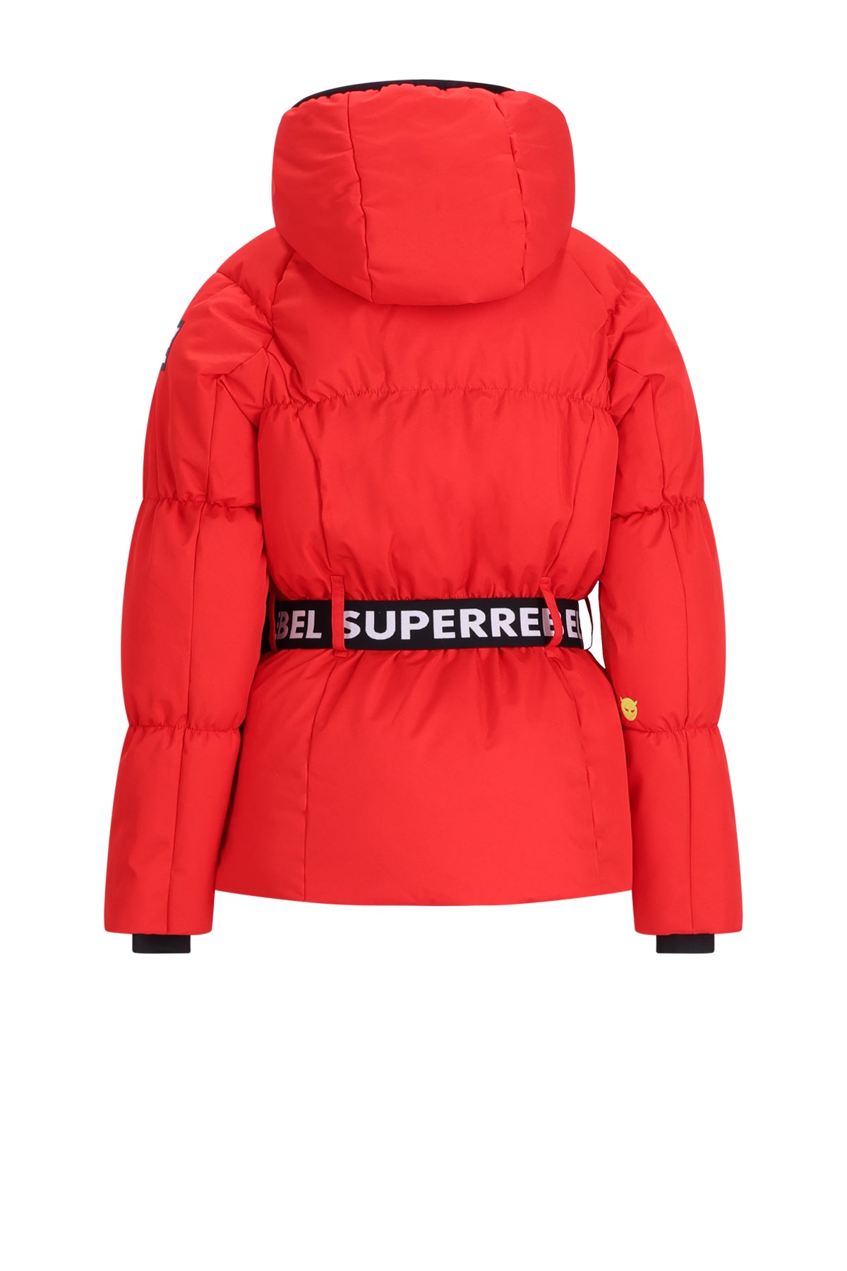 PUFF Hooded Ski Jacket Red
