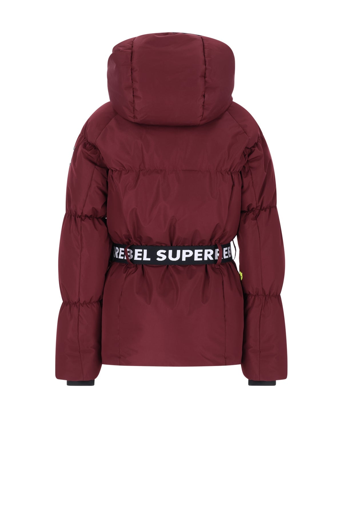 PUFF Hooded Ski Jacket Bordeaux