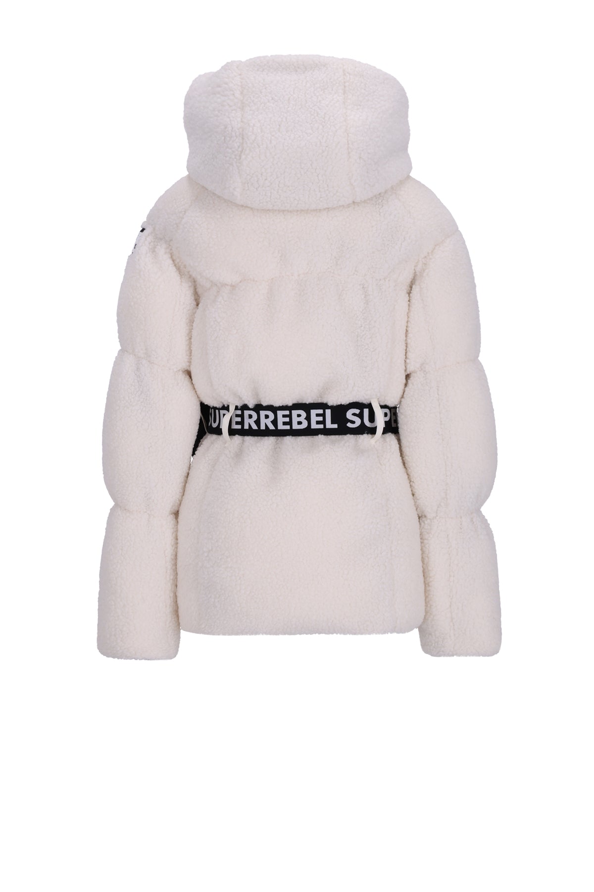 PUFF Hooded Ski Jacket Offwhite
