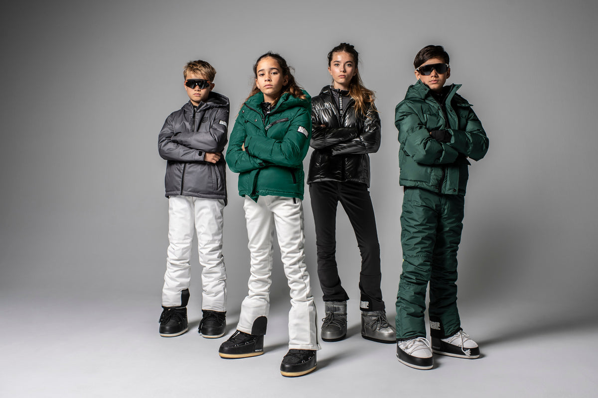 SPICY Hooded Ski Jacket Green