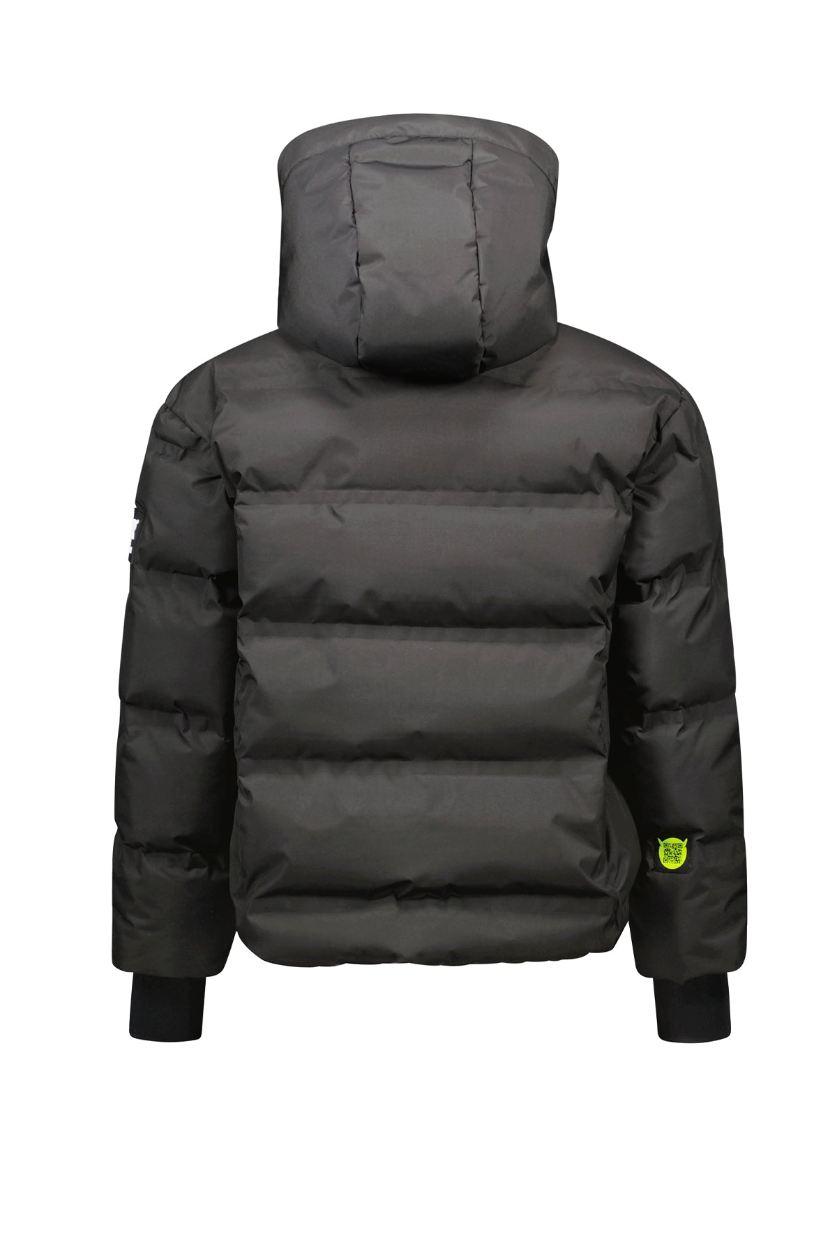 BELLA Oversized Hooded Ski Jacket Black