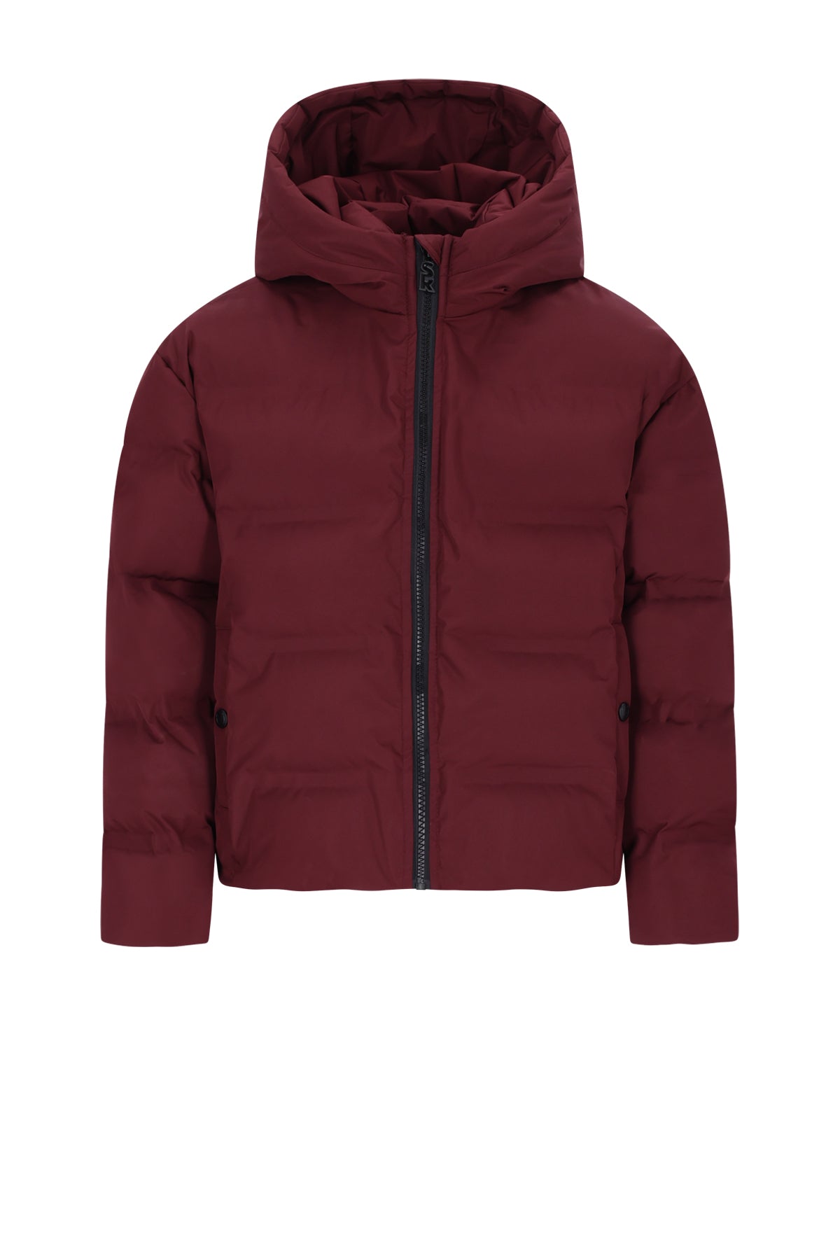 BELLA Oversized Hooded Ski Jacket Bordeaux