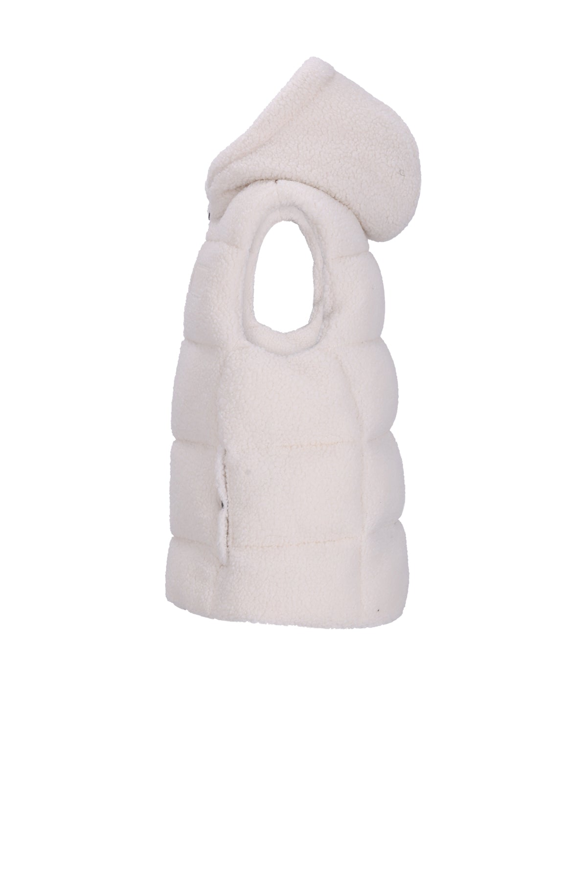 BEAU Teddy Bodywarmer Oversized Offwhite
