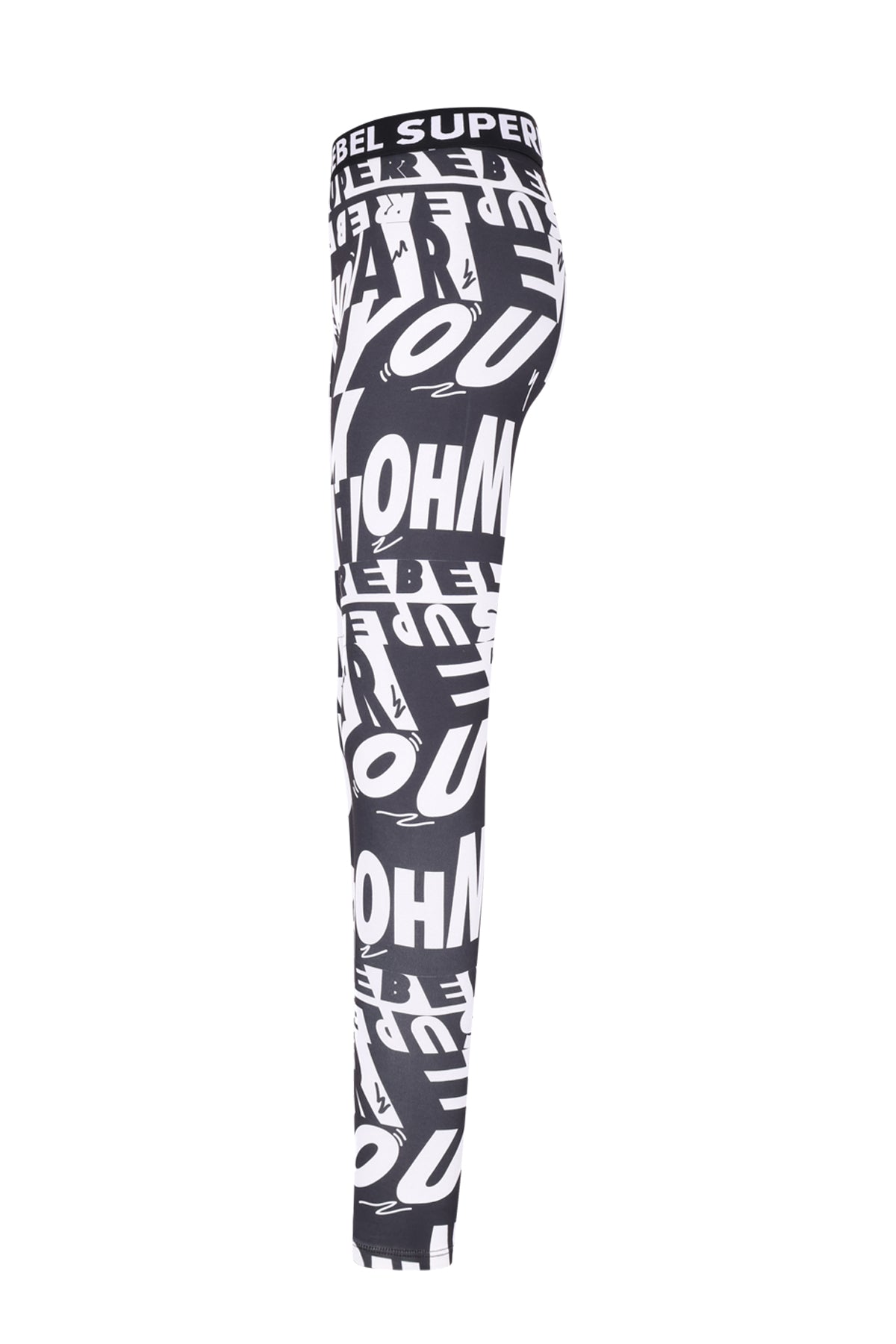 SPUNK Printed Ski Underpant or Legging Black&White