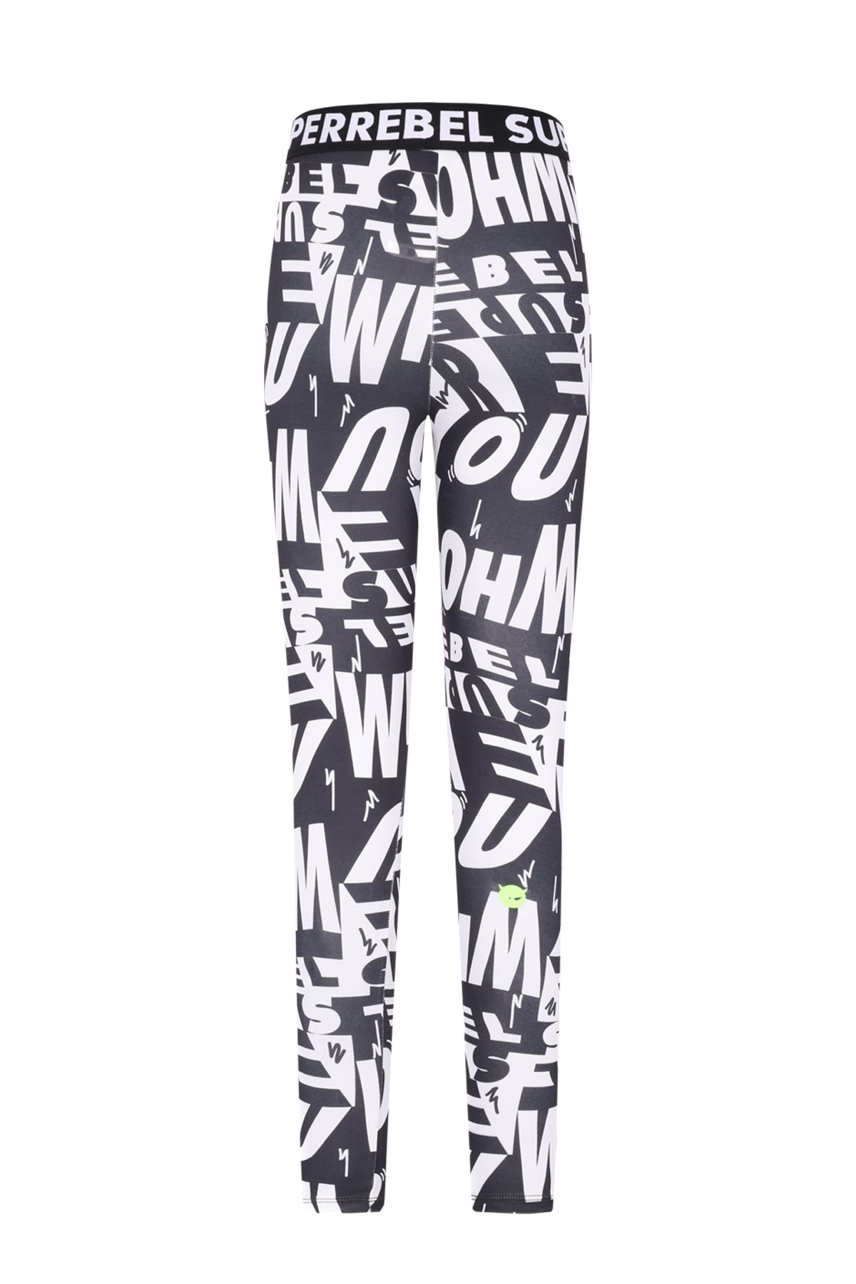 SPUNK Printed Ski Underpant or Legging Black&White