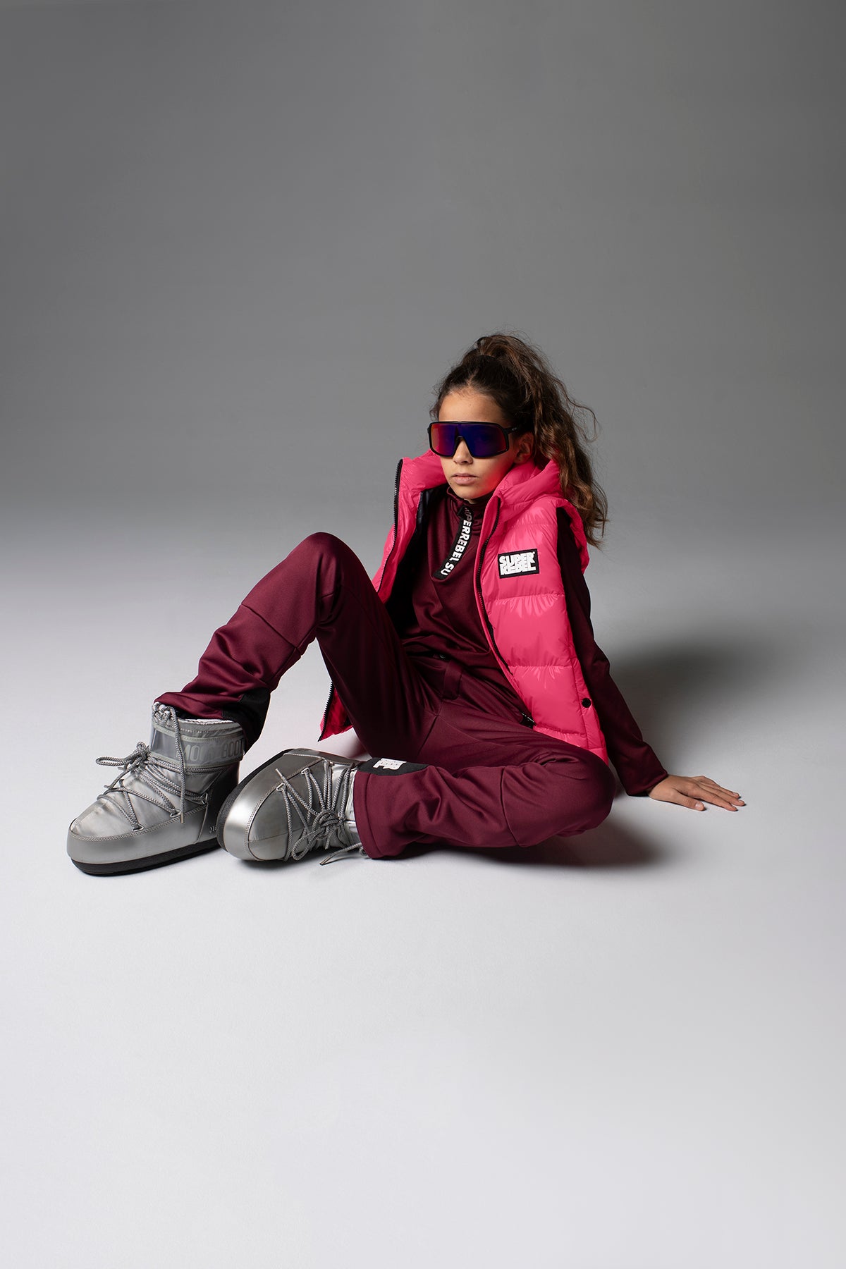 SPEAK Ski Trousers Softshell Bordeaux