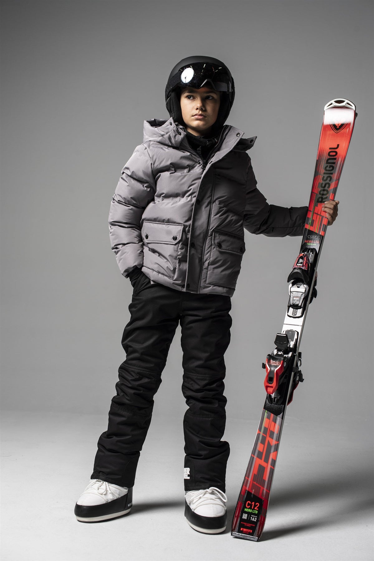 COLORADO Boys Ski Jacket Darkgrey