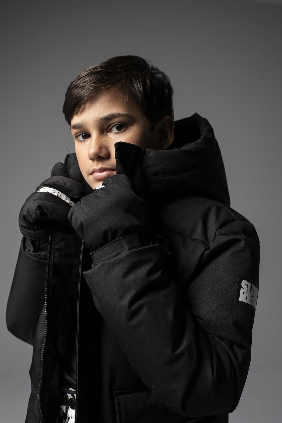 BOBB Boys Ski Jacket Black