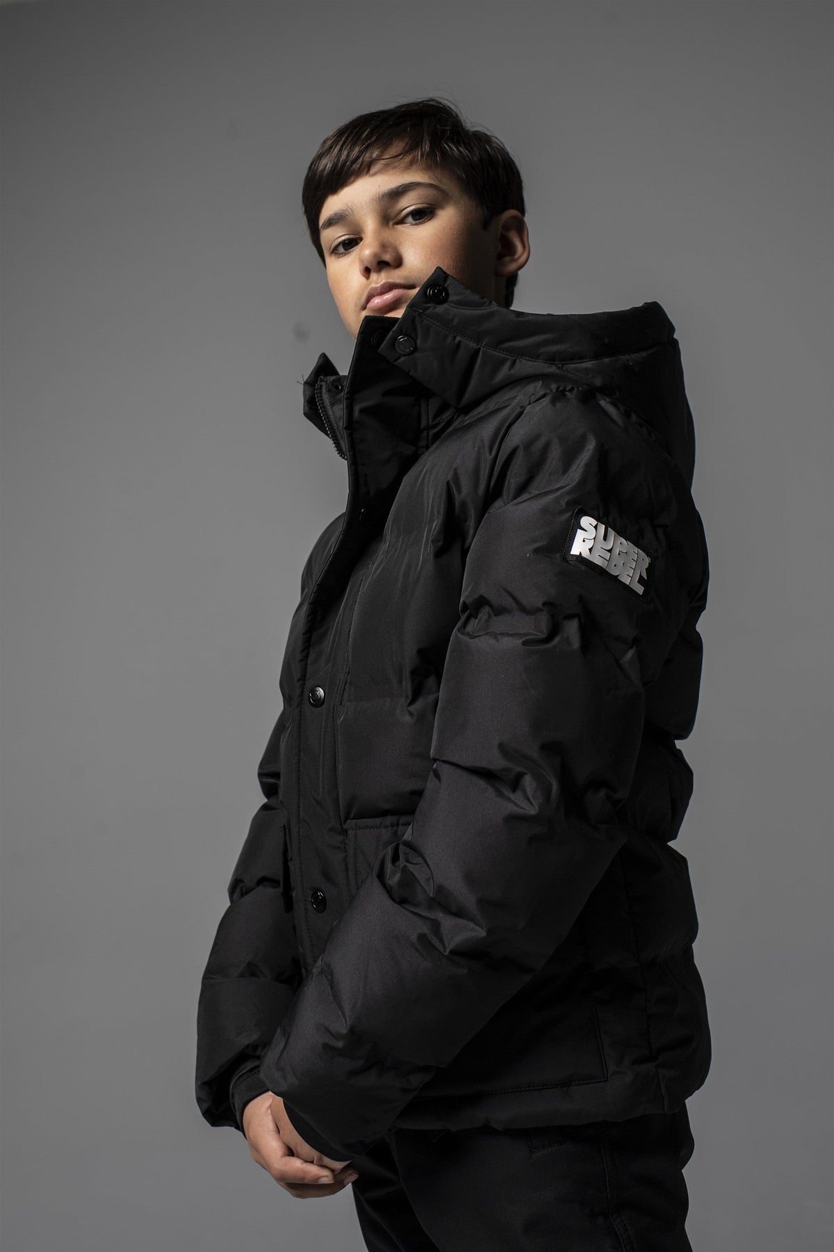 BOBB Boys Ski Jacket Black